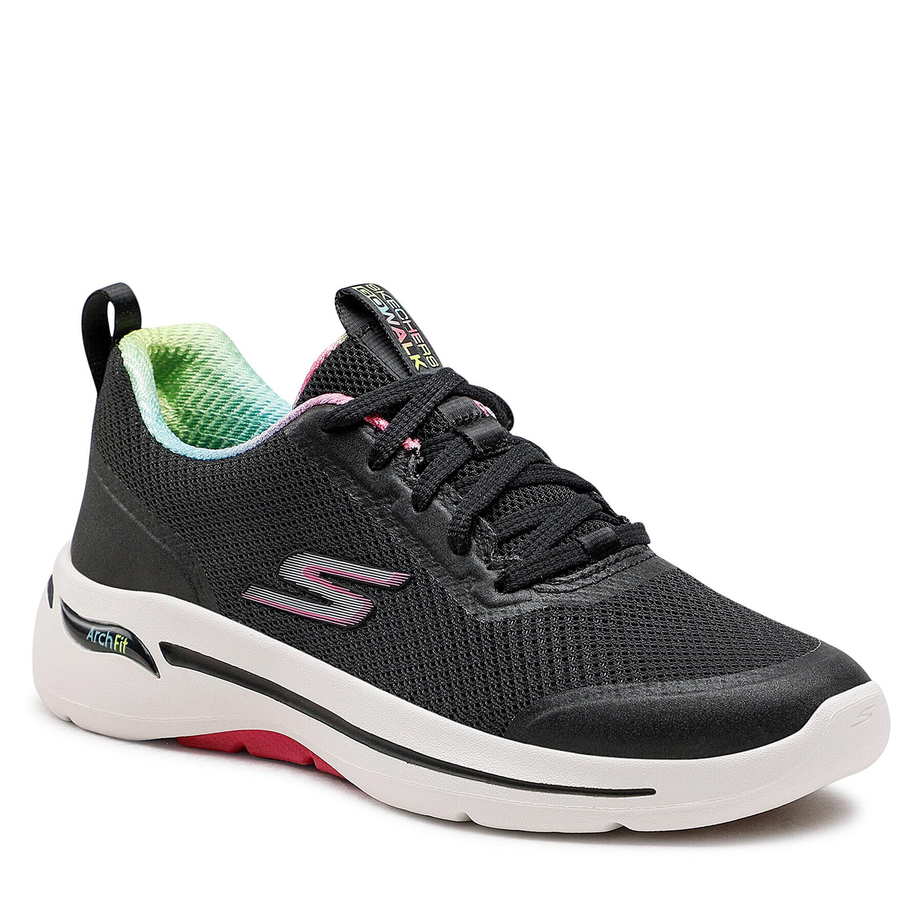 Skechers Sneakers Go Walk Arch Fit 124868/BKHP Negru - Pled.ro