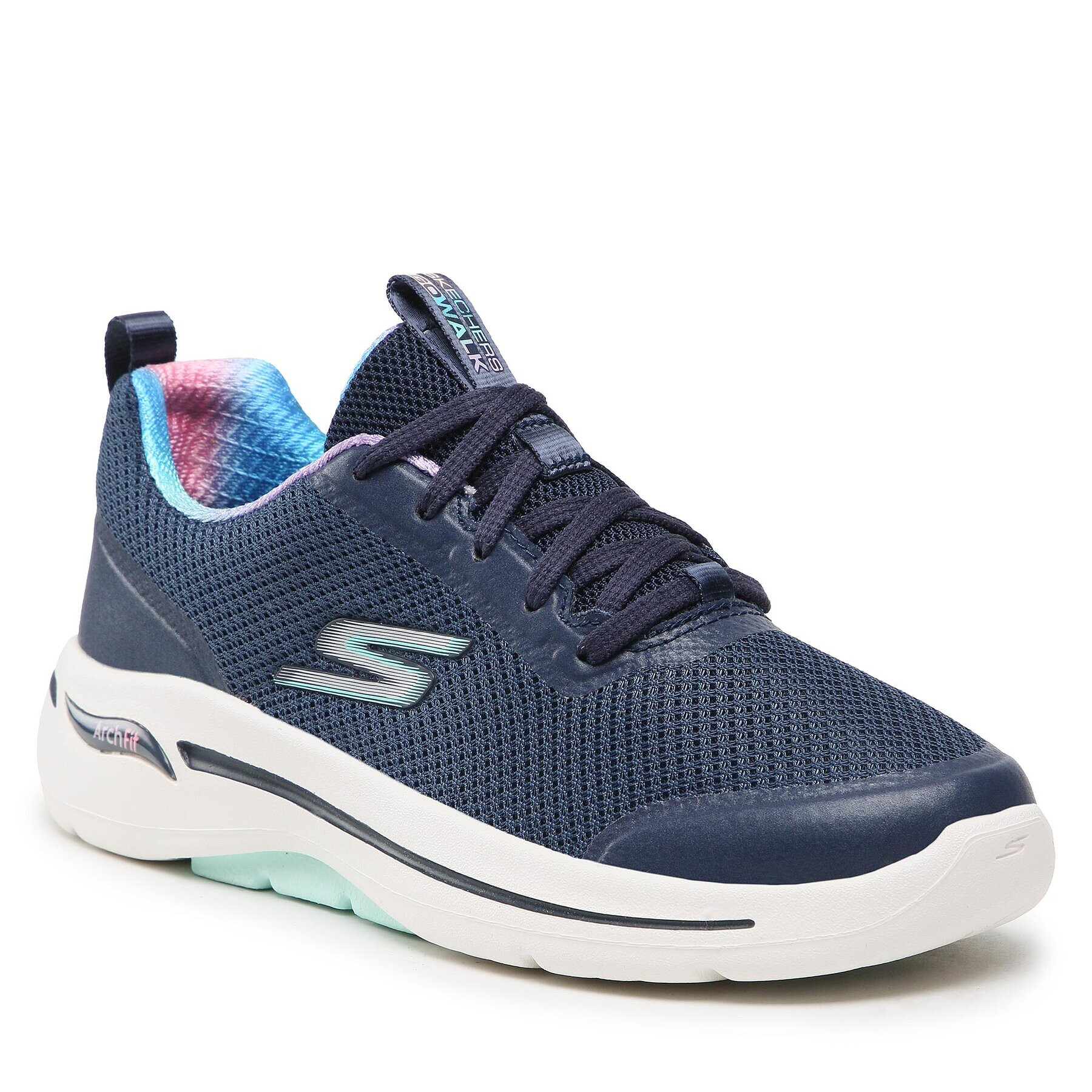 Skechers Sneakers Go Walk Arch Fit 124868/NVTQ Bleumarin - Pled.ro