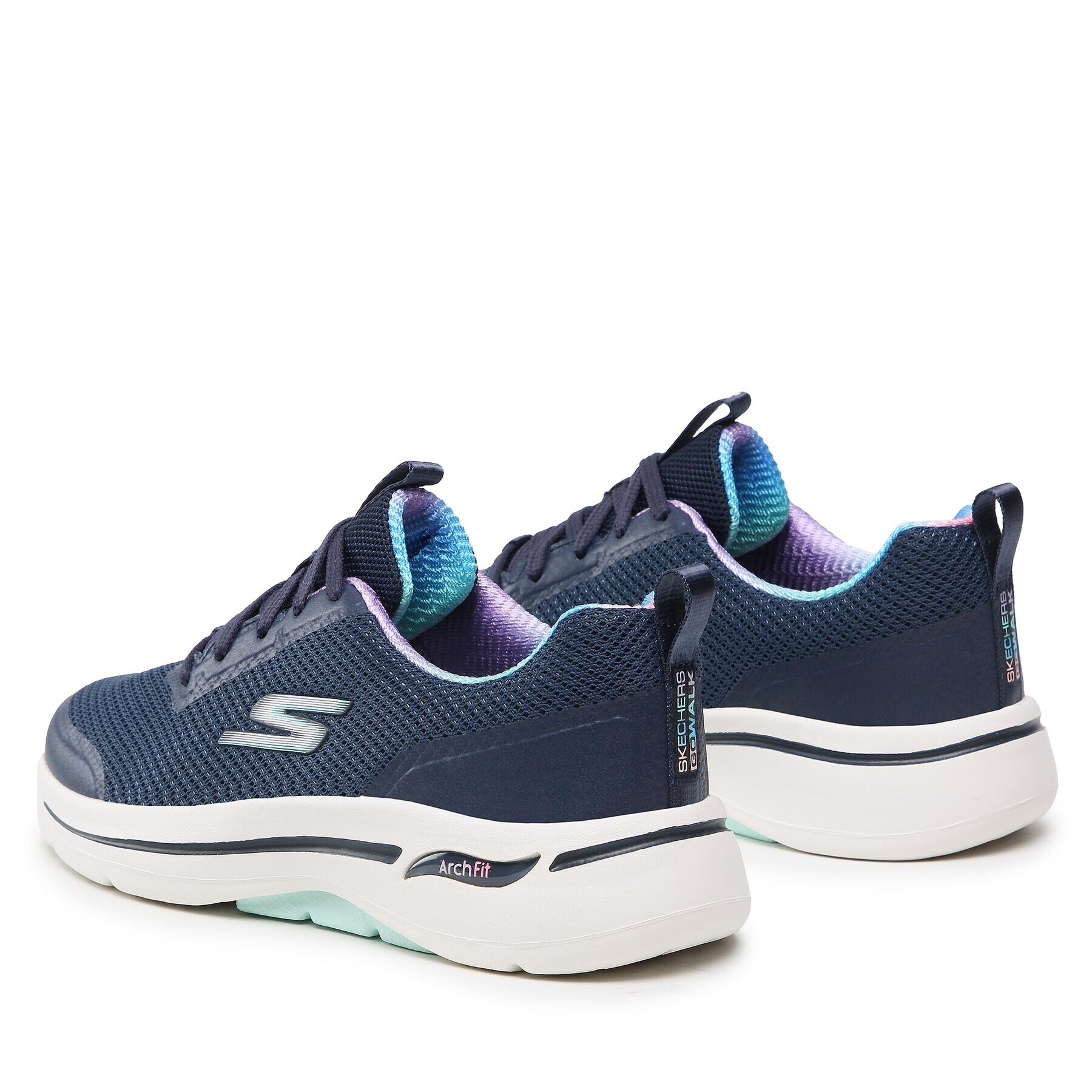 Skechers Sneakers Go Walk Arch Fit 124868/NVTQ Bleumarin - Pled.ro