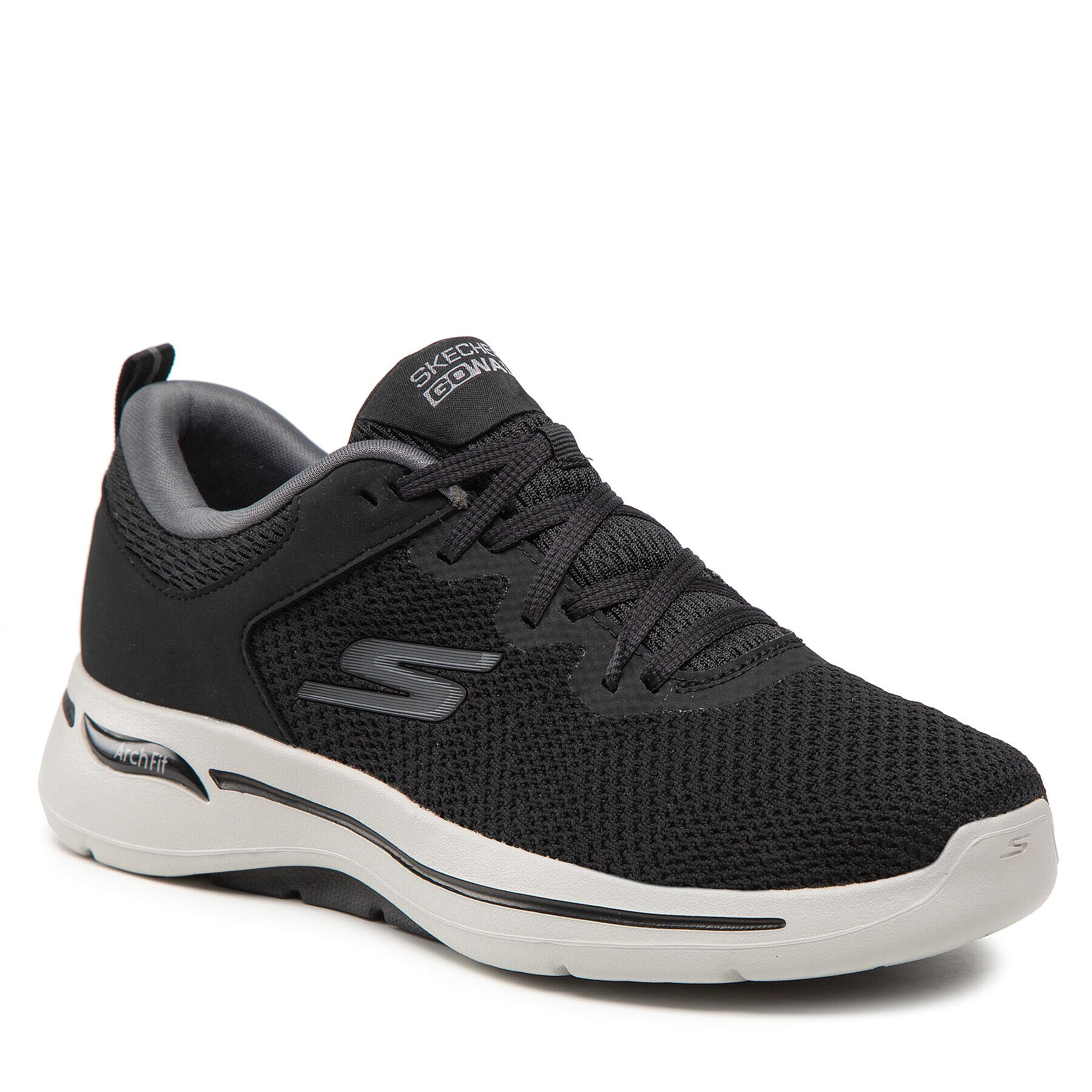 Skechers Sneakers Go Walk Arch Fit 216254/BKGY Negru - Pled.ro