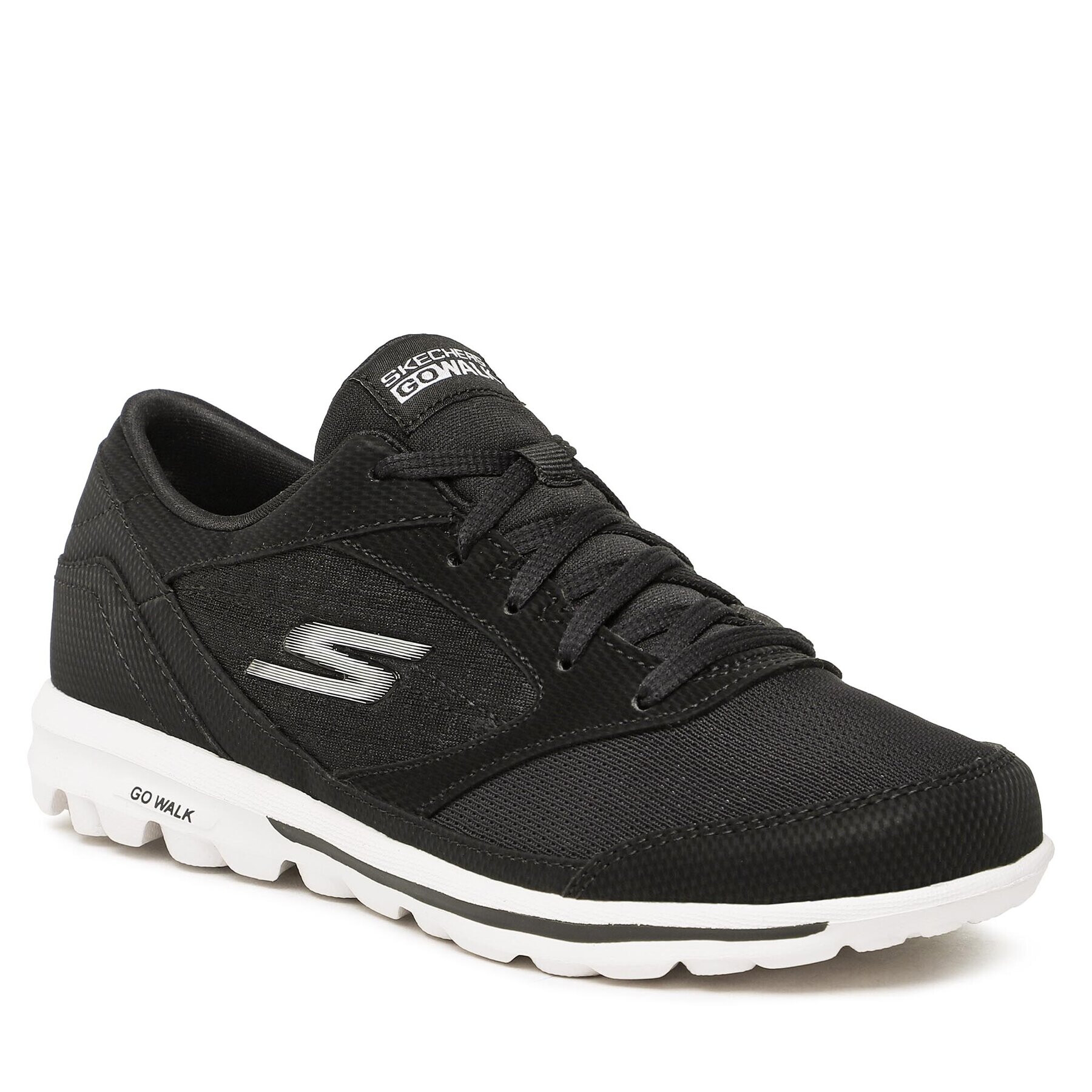 Skechers Sneakers Go Walk Classic 124462/BKW Negru - Pled.ro