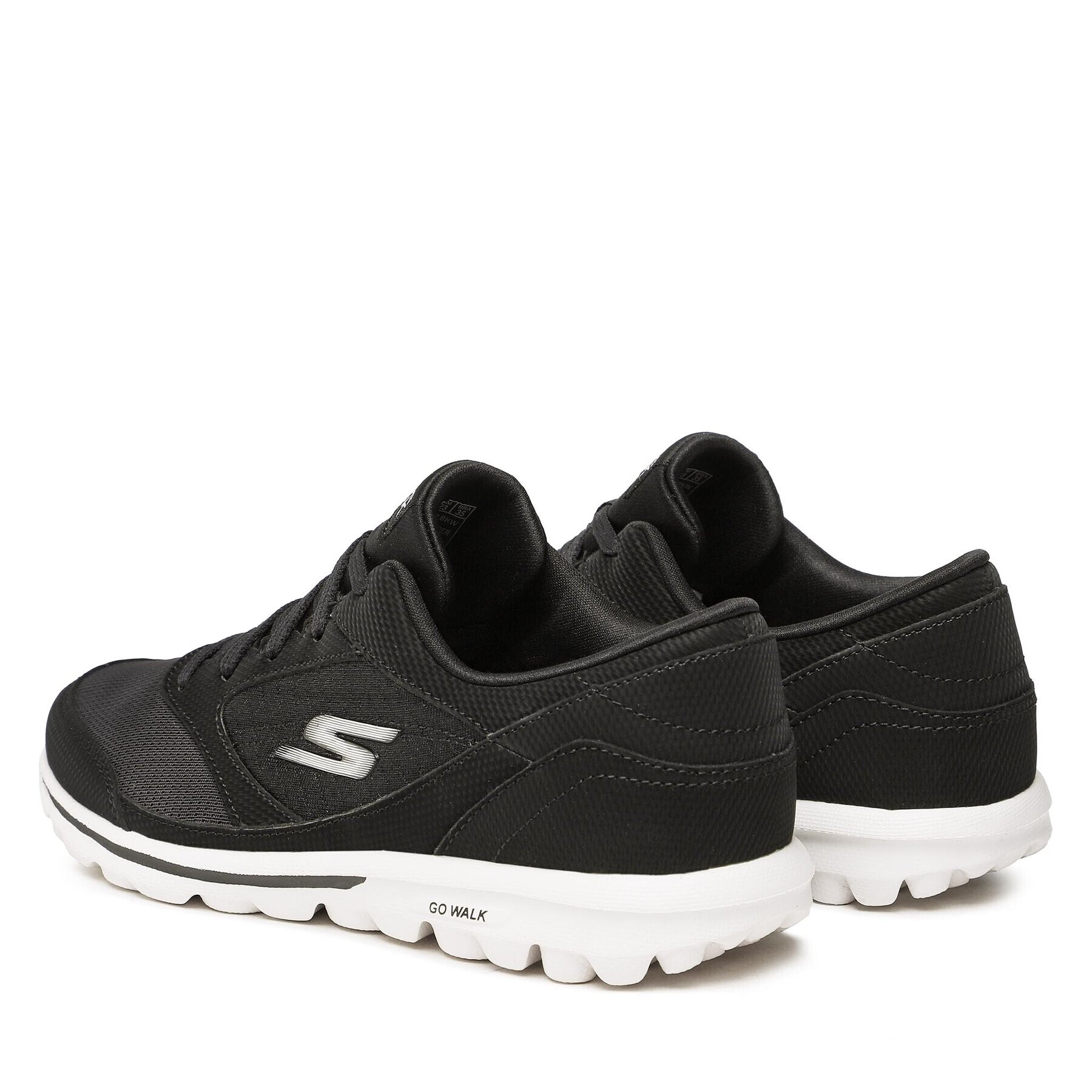 Skechers Sneakers Go Walk Classic 124462/BKW Negru - Pled.ro