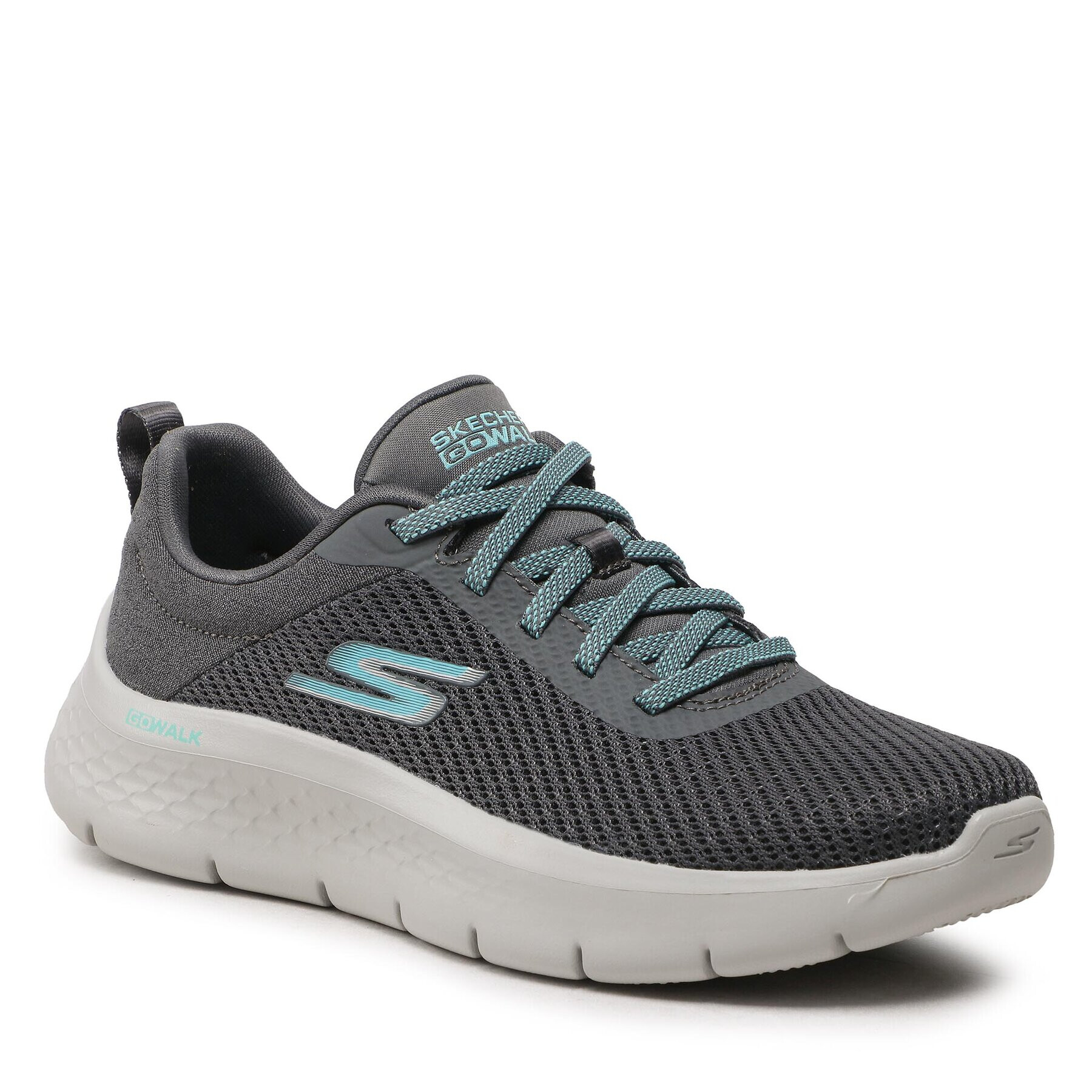 Skechers Sneakers Go Walk Flex 124952/CCTQ Gri - Pled.ro