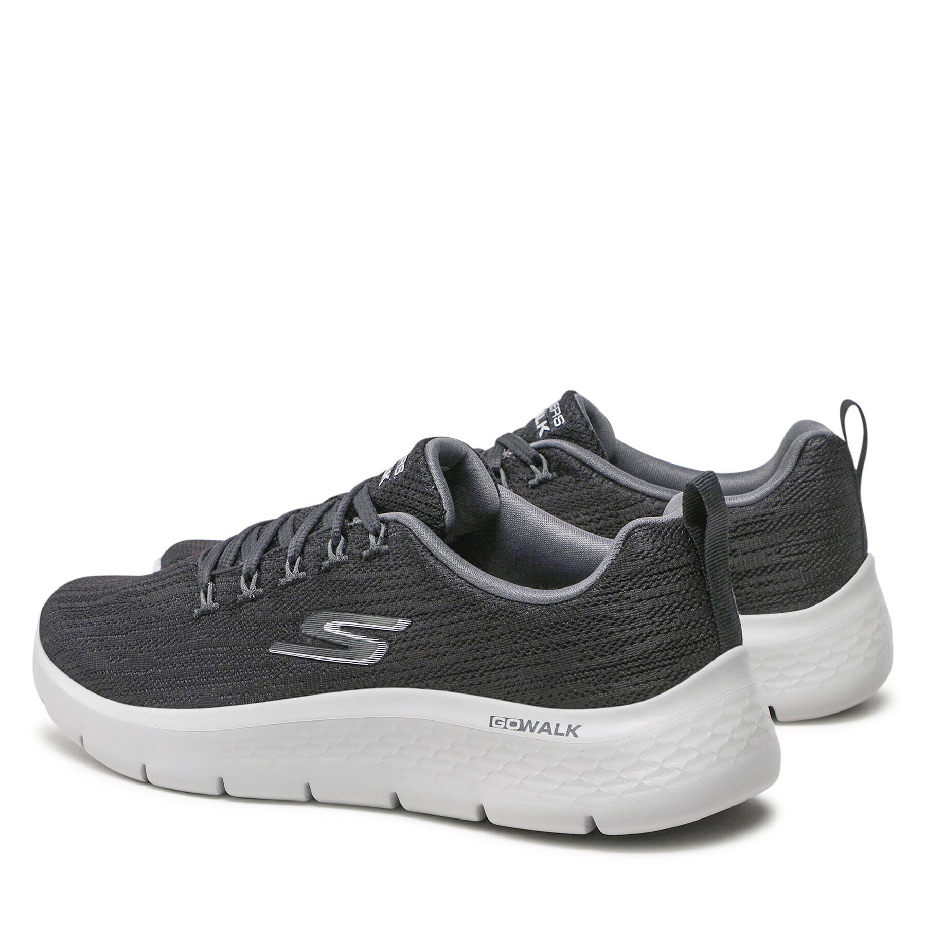 Skechers Sneakers Go Walk Flex 216481/BKGY Negru - Pled.ro