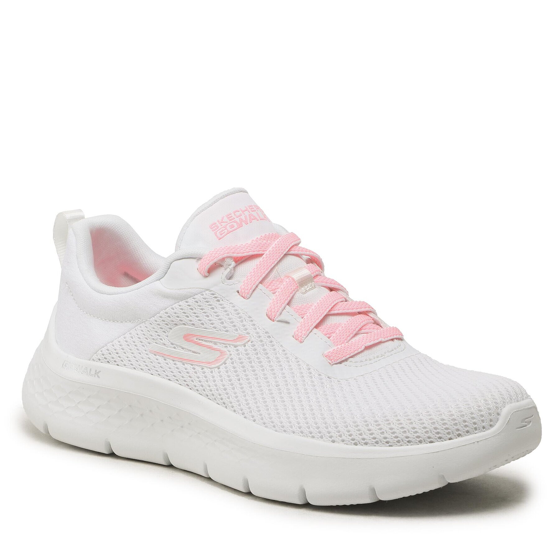 Skechers Sneakers Go Walk Flex - Alani 124952/WPK Alb - Pled.ro