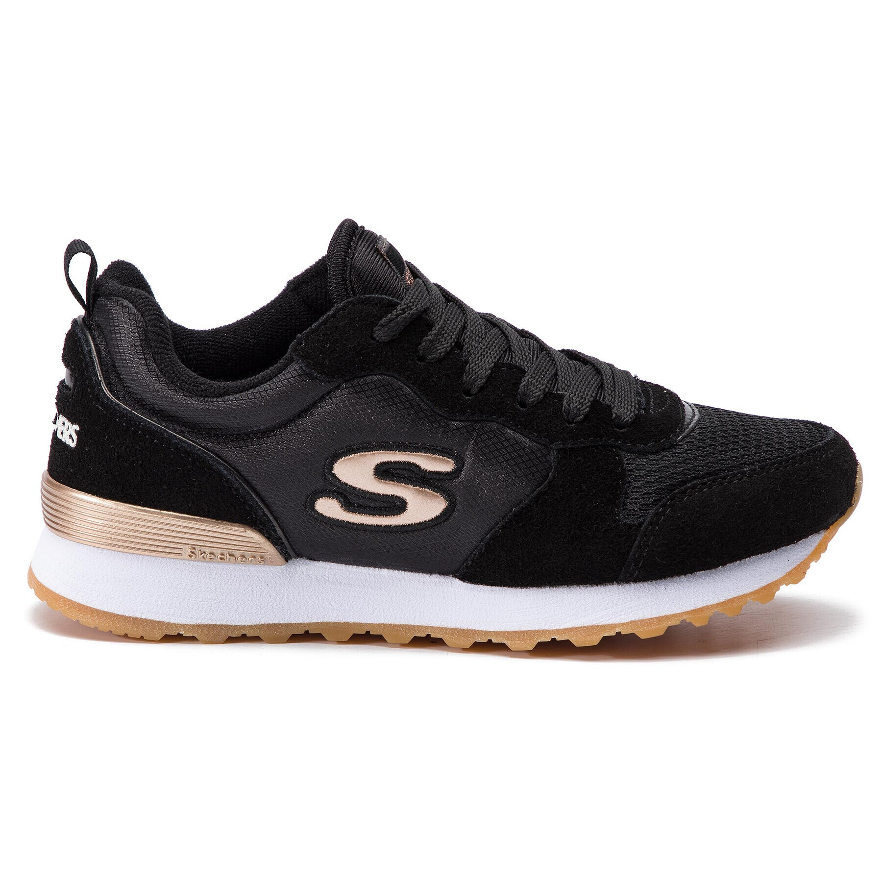 Skechers Sneakers Goldn Gurl 111/BLK Negru - Pled.ro