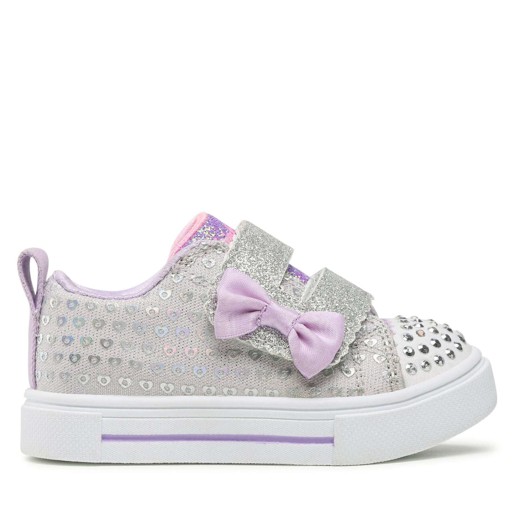 Skechers Sneakers Heart Dreamer 314791N/SIL Argintiu - Pled.ro