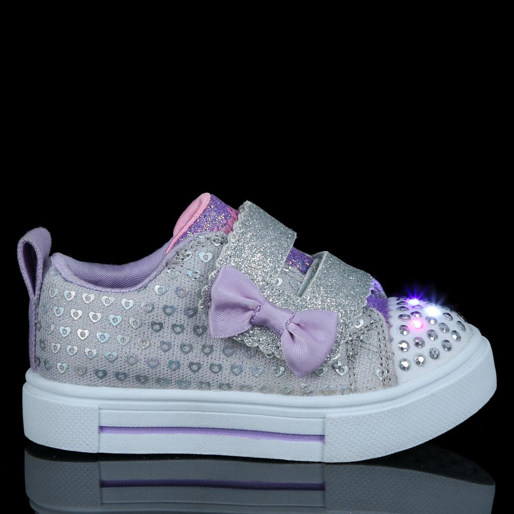 Skechers Sneakers Heart Dreamer 314791N/SIL Argintiu - Pled.ro