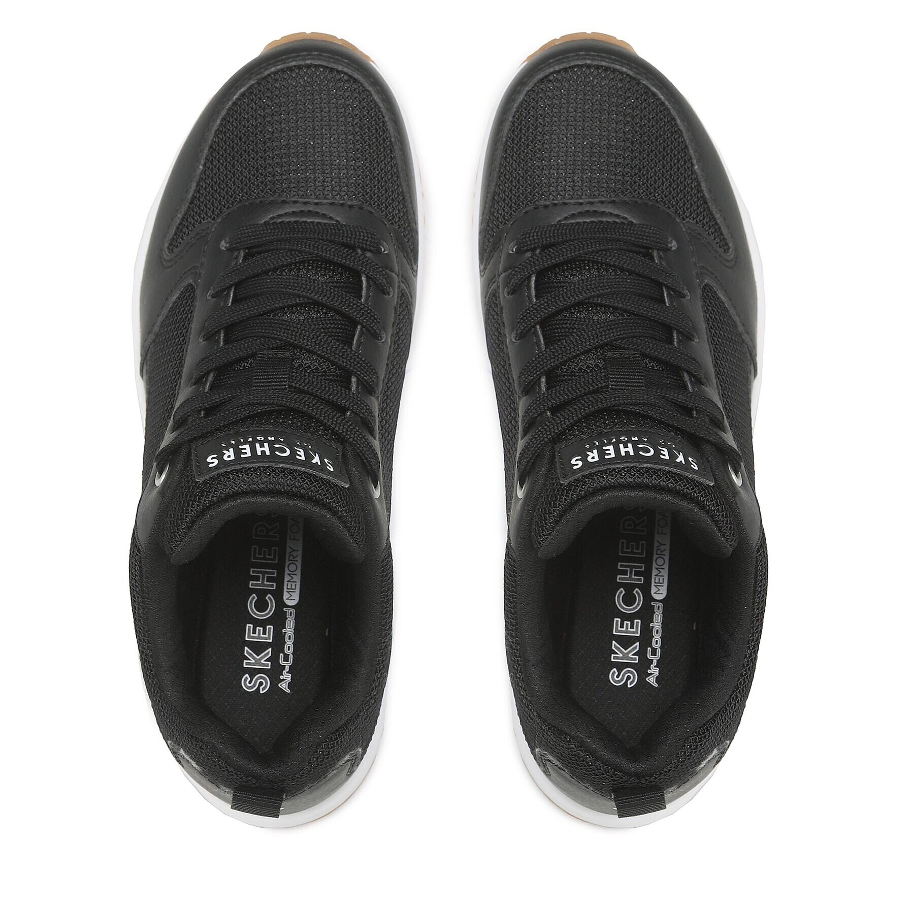 Skechers Sneakers Uno Inside Matters 155005/BKW Negru - Pled.ro