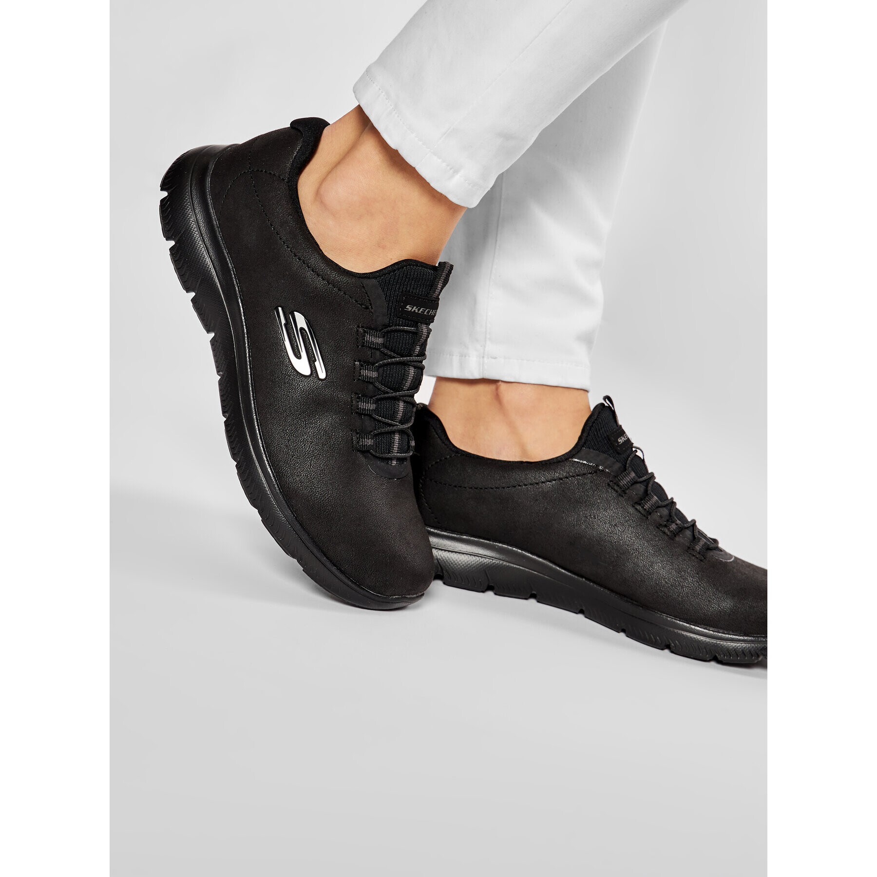 Skechers Sneakers Itz Bazik 88888301/BBK Negru - Pled.ro