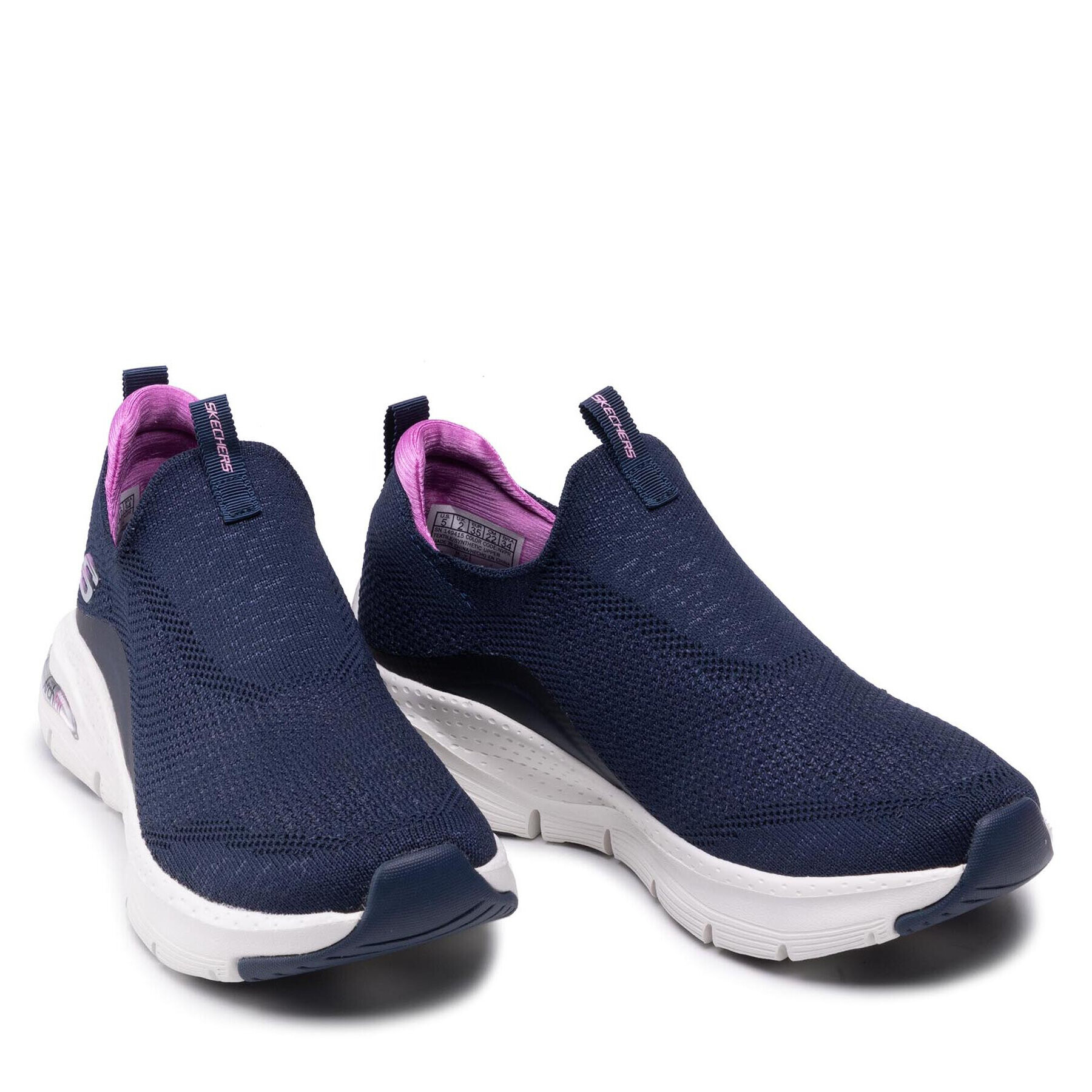 Skechers Sneakers Keep It Up 149415/NVPR Bleumarin - Pled.ro