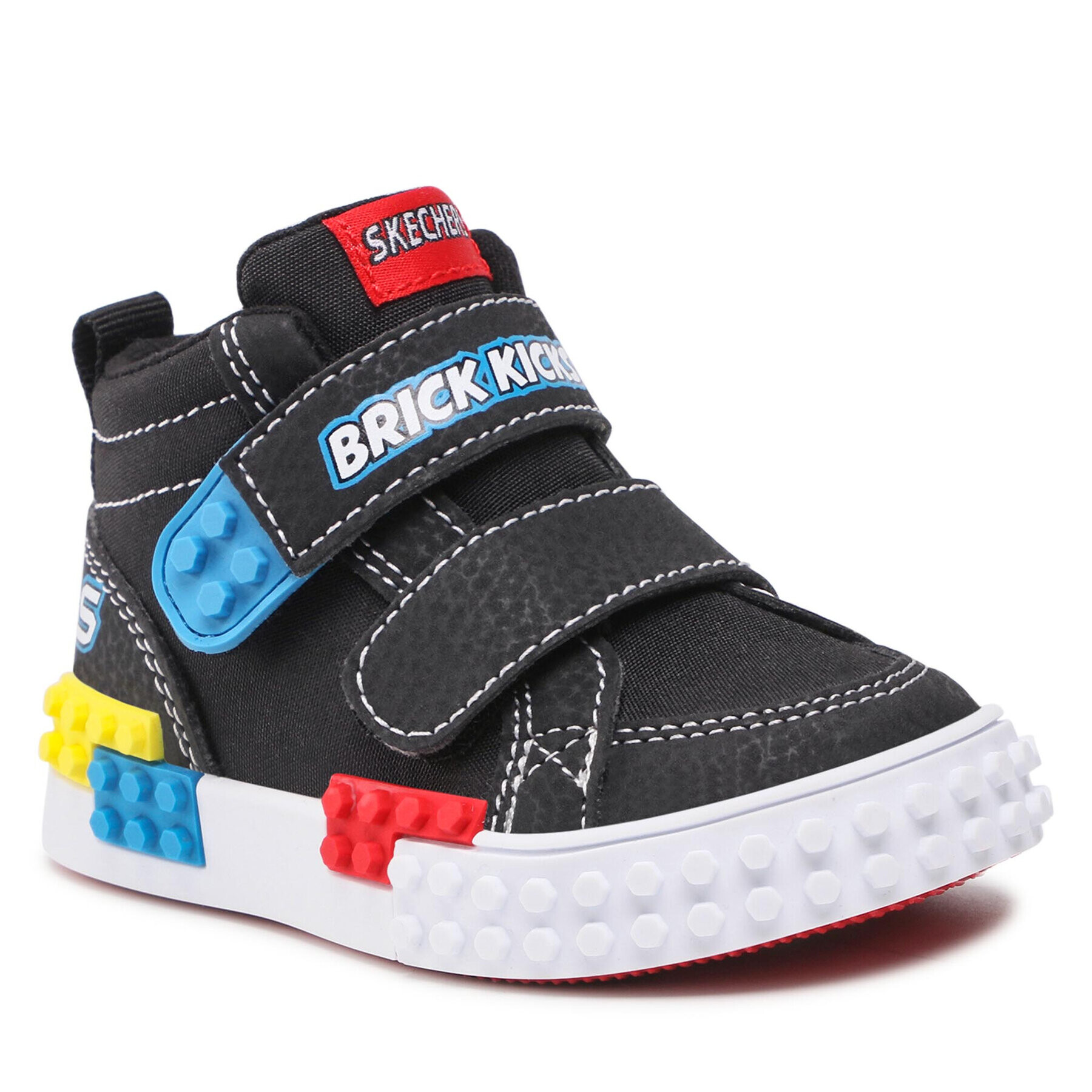 Skechers Sneakers Lil Constructor 402224N/BKMT Negru - Pled.ro