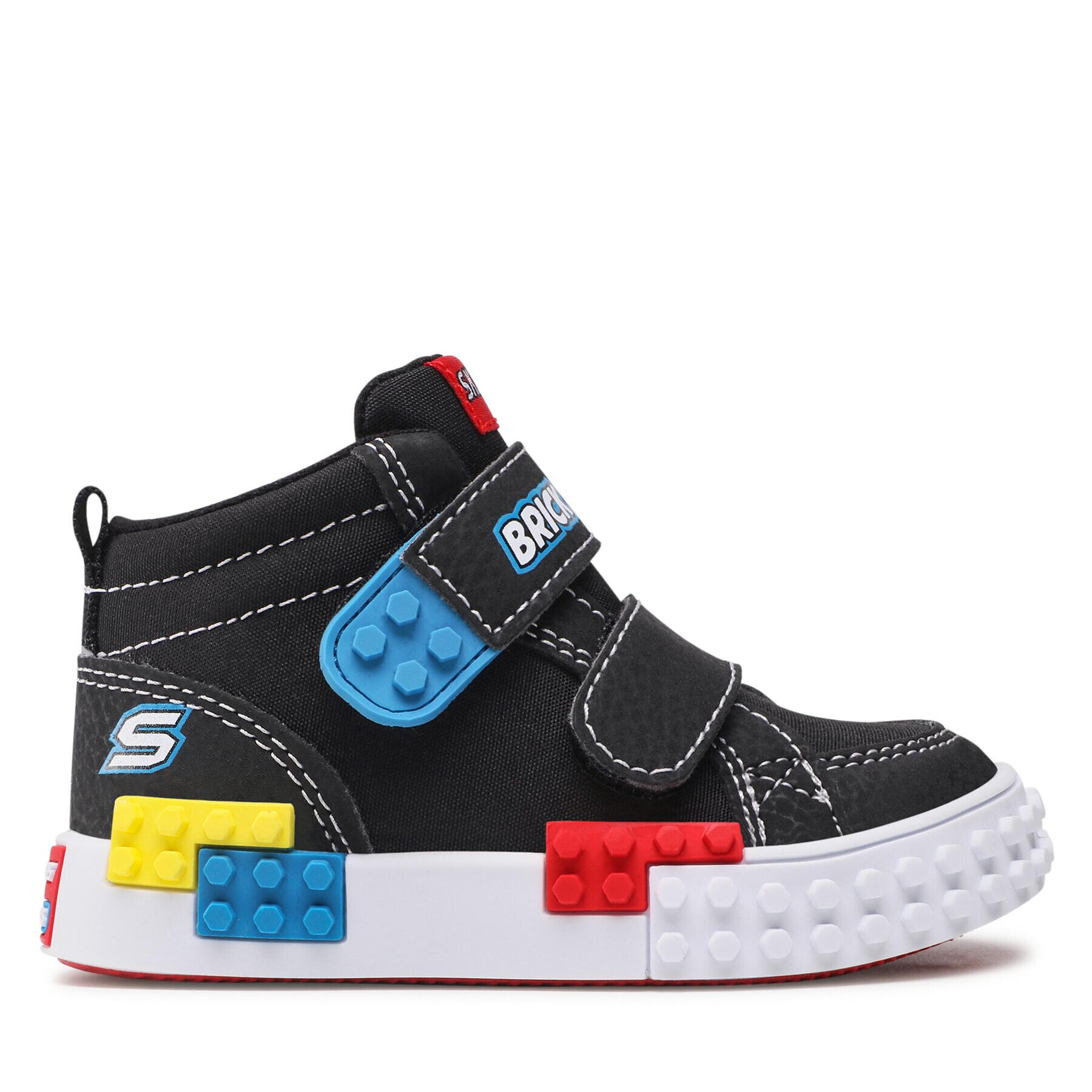 Skechers Sneakers Lil Constructor 402224N/BKMT Negru - Pled.ro