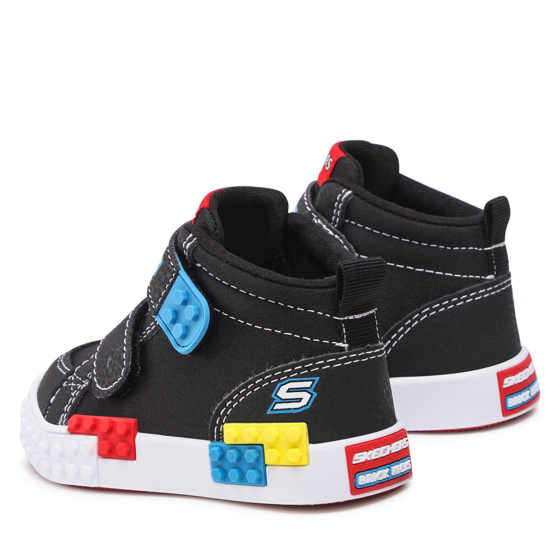 Skechers Sneakers Lil Constructor 402224N/BKMT Negru - Pled.ro