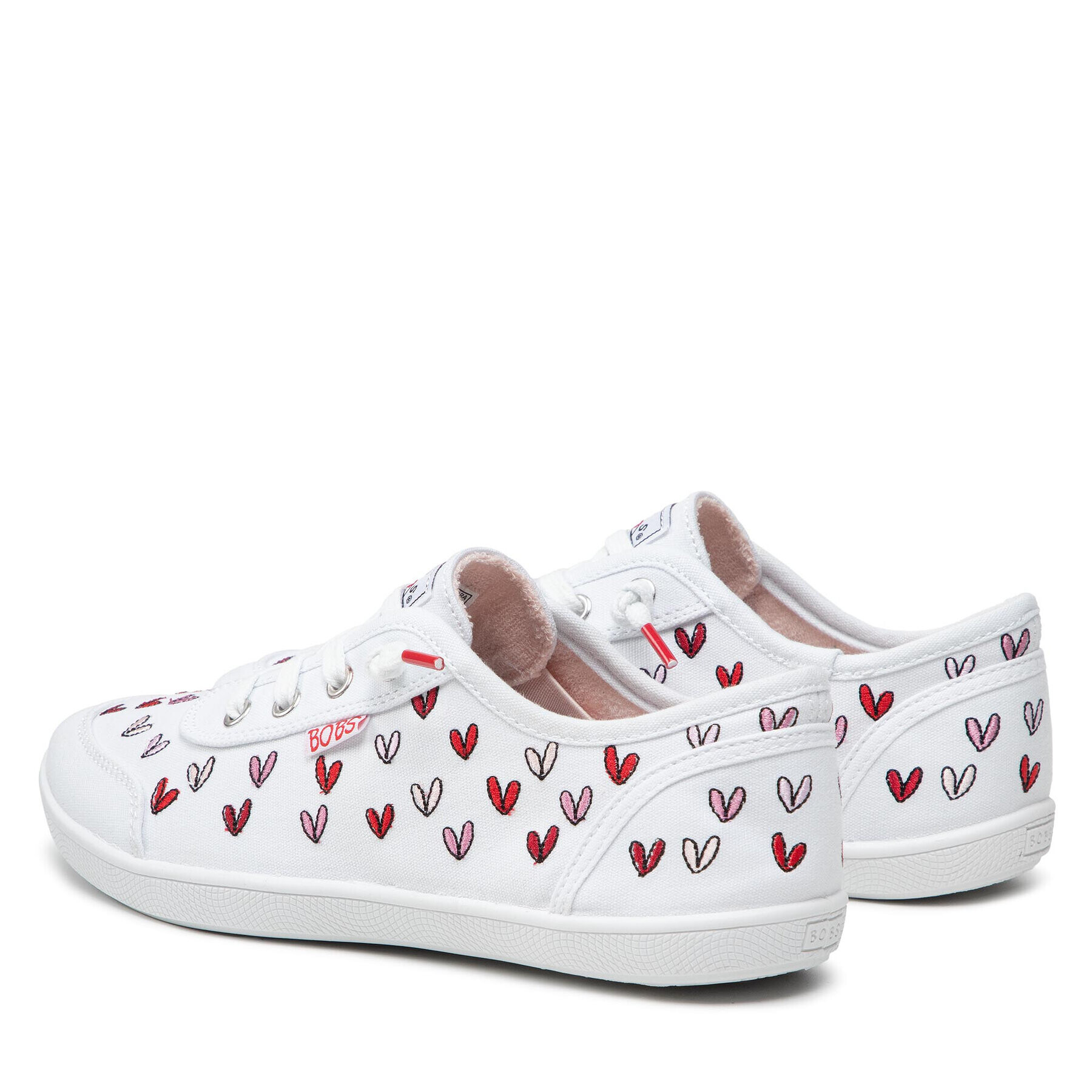 Skechers Sneakers Love Brigade 113951/WRPK Alb - Pled.ro