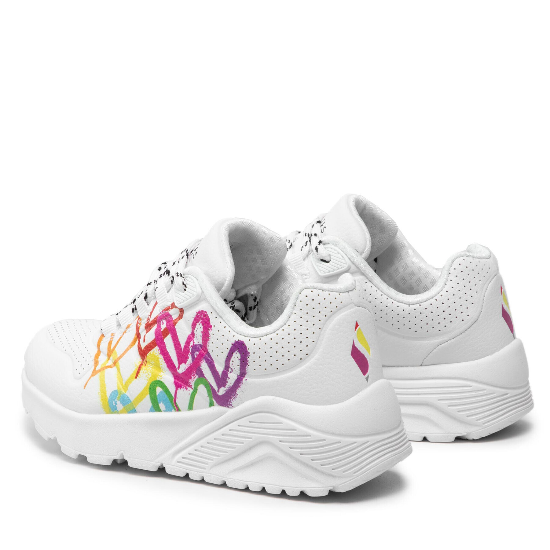 Skechers Sneakers Love Brights 314061L/WMLT Alb - Pled.ro