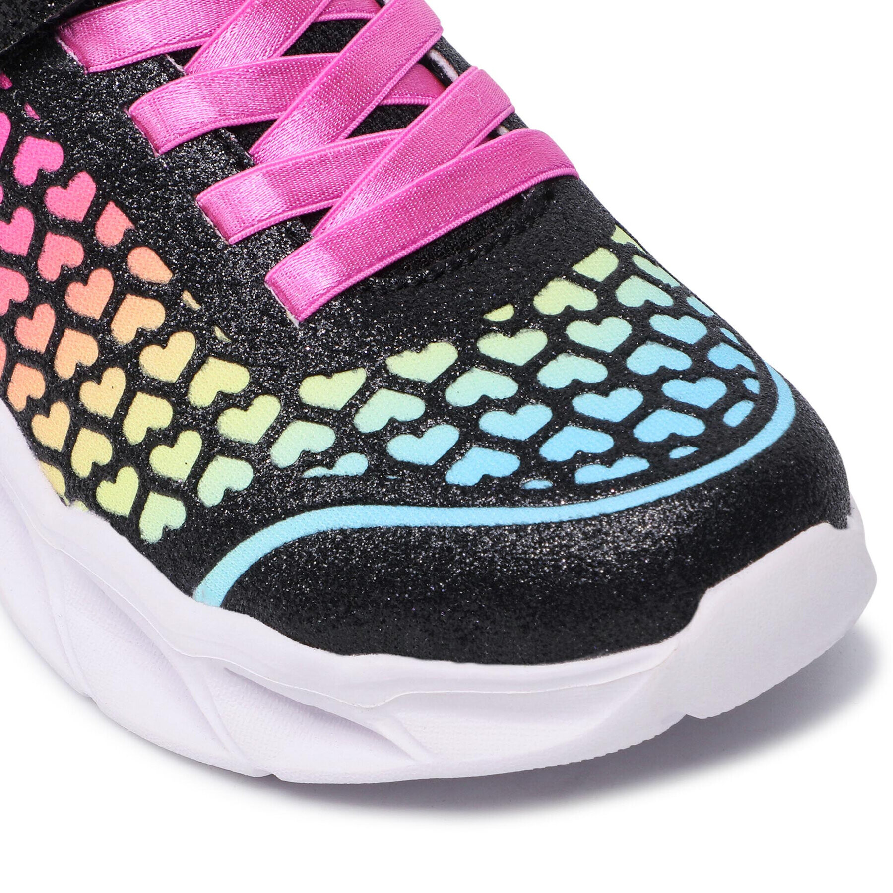 Skechers Sneakers Lovely Colors 302312L/BKMT Negru - Pled.ro