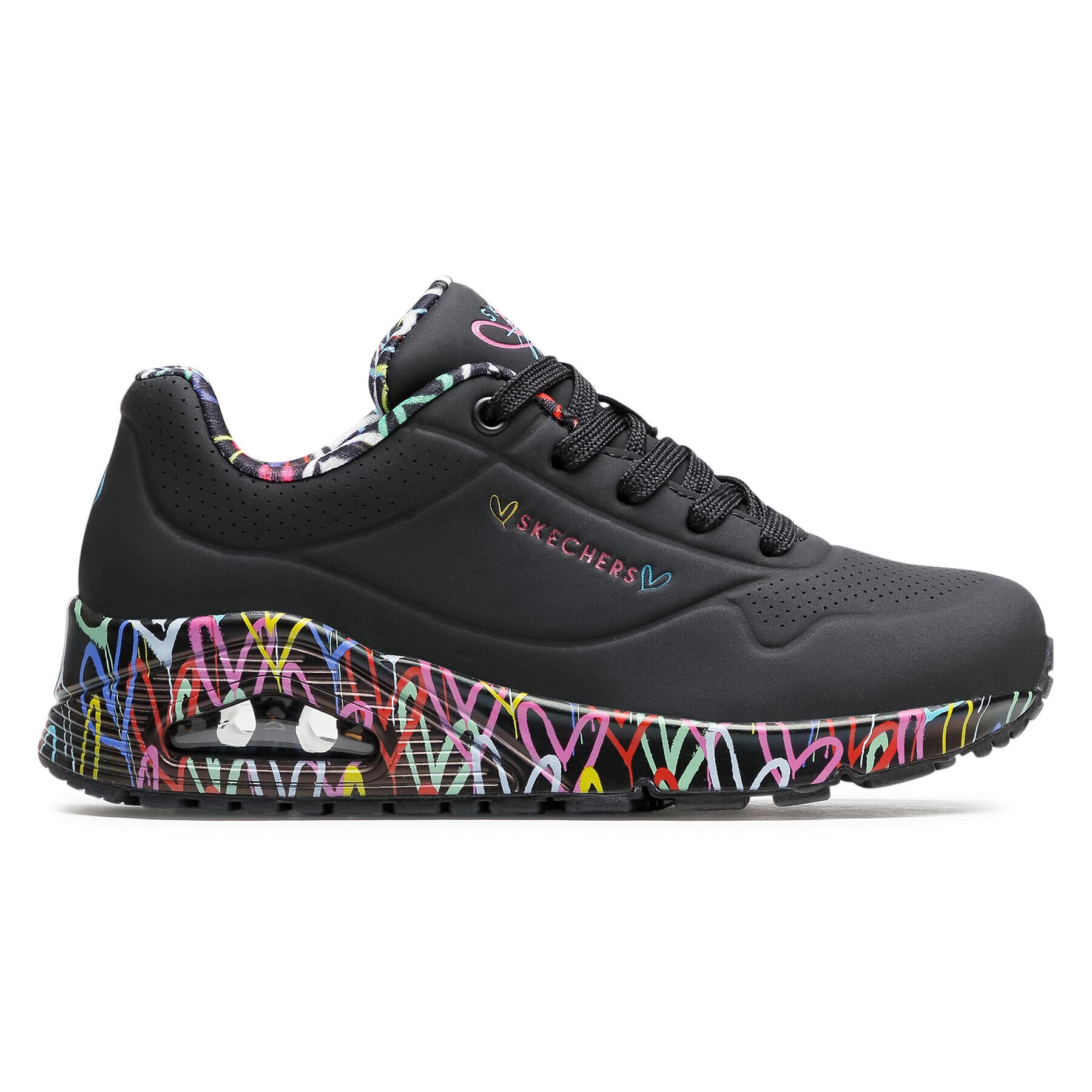 Skechers Sneakers Loving Love 155506/BBK Negru - Pled.ro