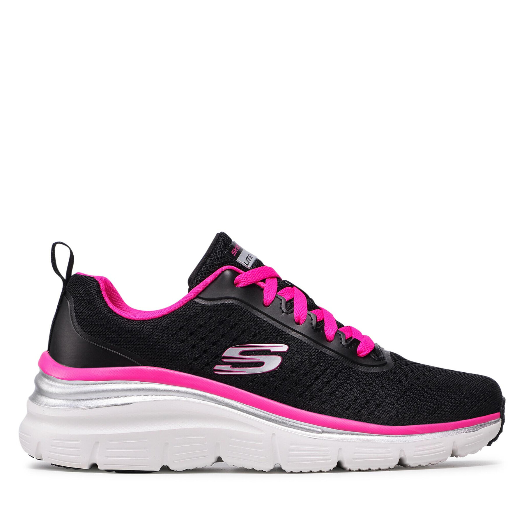 Skechers Sneakers Make Moves 149277/BKHP Negru - Pled.ro