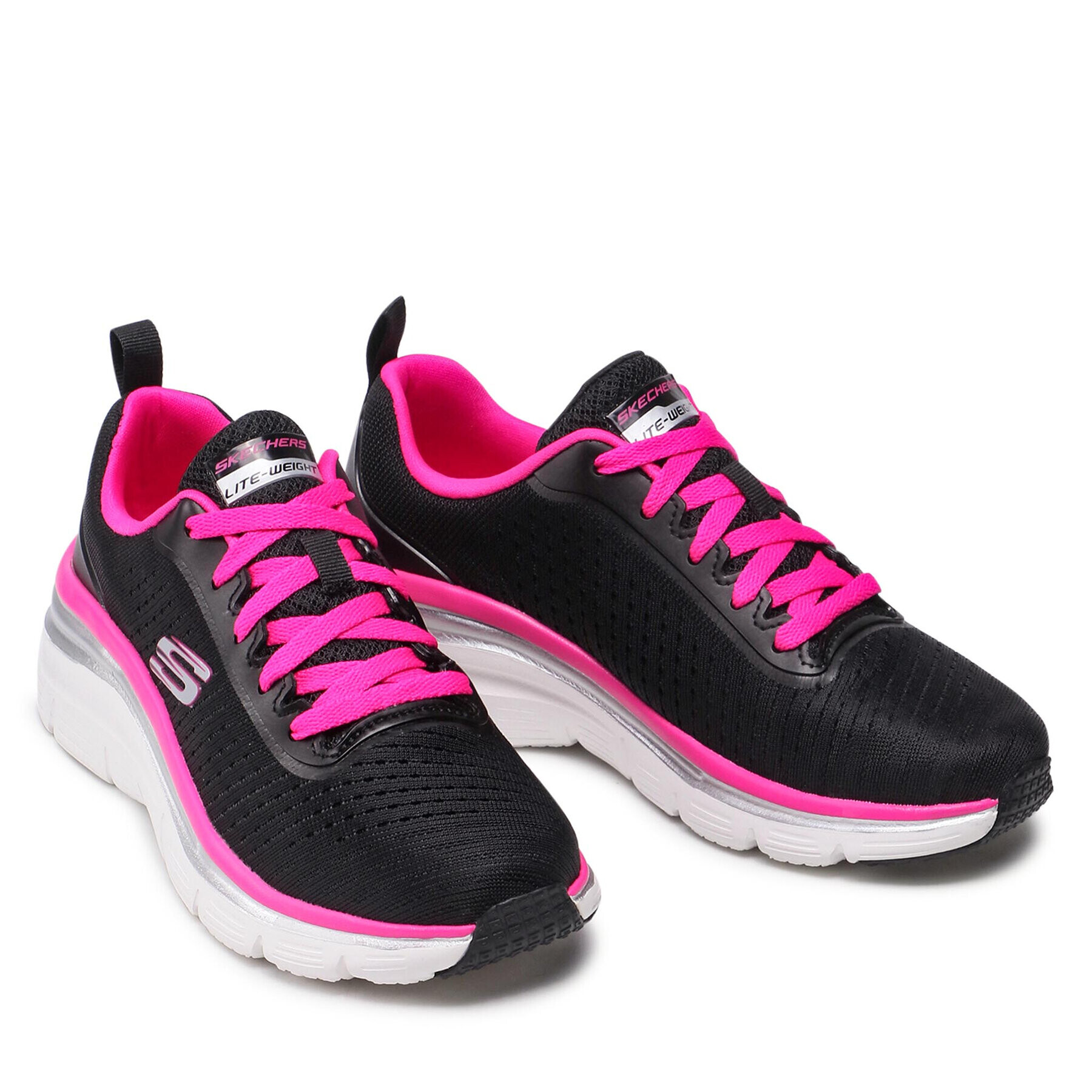 Skechers Sneakers Make Moves 149277/BKHP Negru - Pled.ro