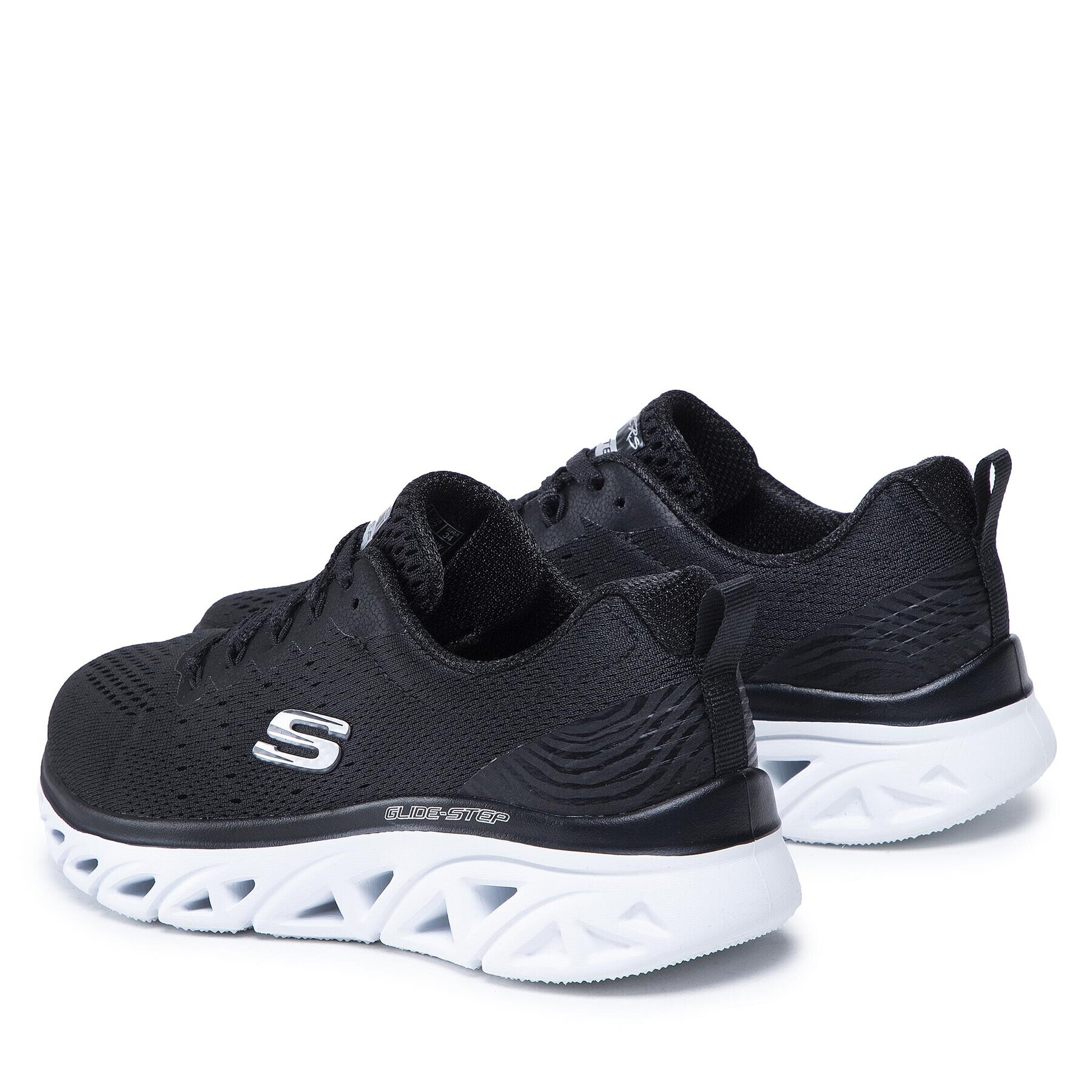 Skechers Sneakers New Facets 149556/BKW Negru - Pled.ro