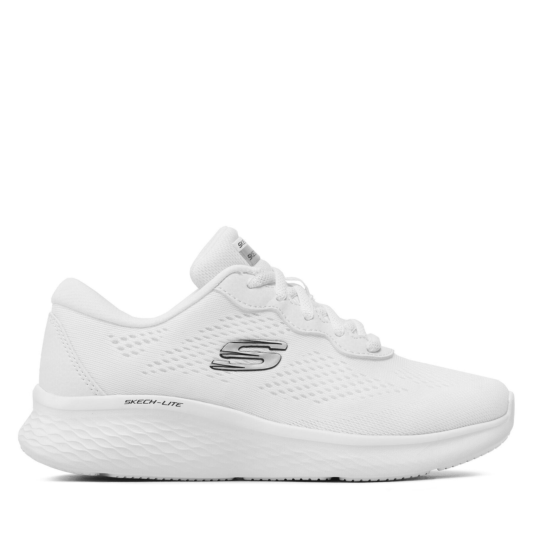 Skechers Sneakers Perfect Time 149991/WBK Alb - Pled.ro