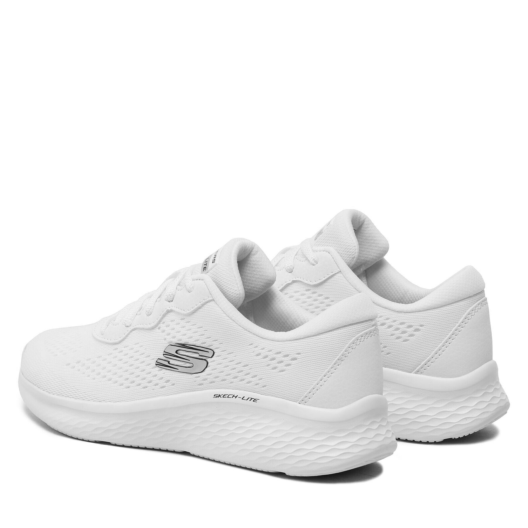 Skechers Sneakers Perfect Time 149991/WBK Alb - Pled.ro