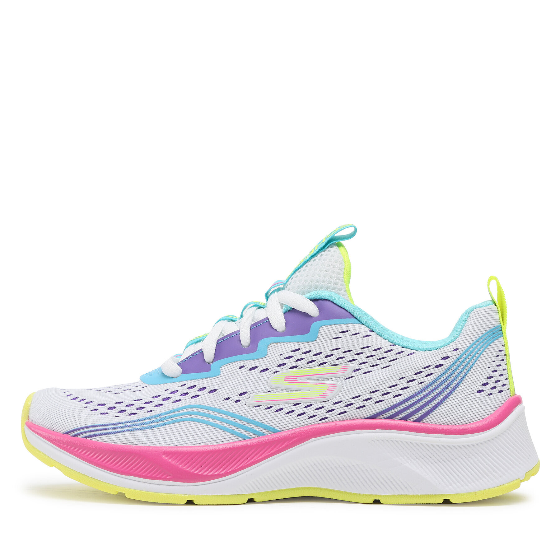 Skechers Sneakers Radiant Squad 303651L/WMLT Alb - Pled.ro