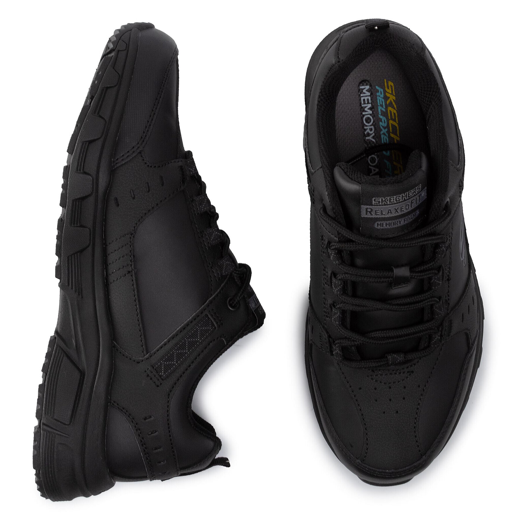 Skechers Sneakers Redwick 51896/BBK Negru - Pled.ro