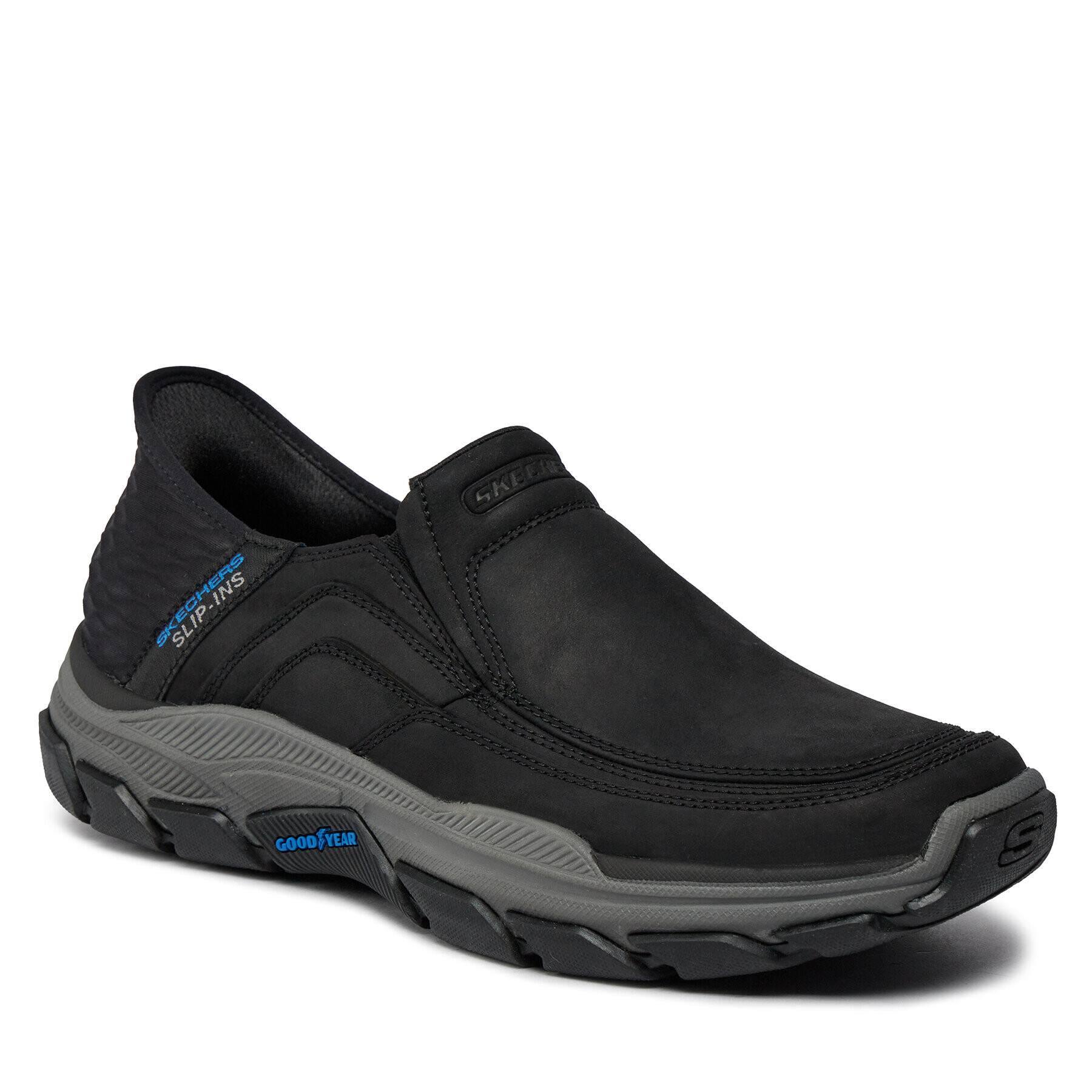 Skechers Sneakers Respected Elgin 204810/BLK Negru - Pled.ro