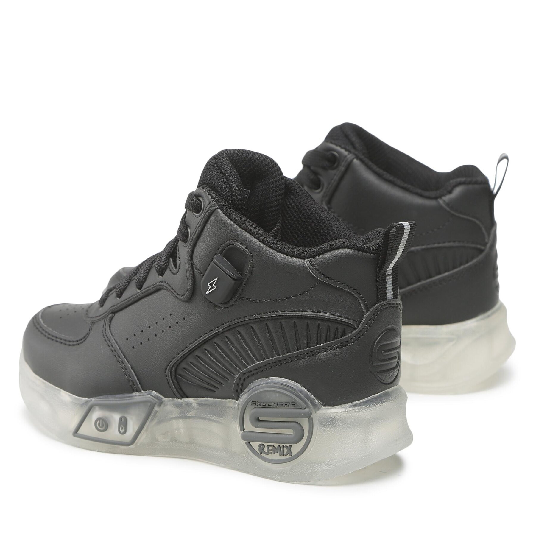 Skechers Sneakers S-Lights Remix 400620L/BLK Negru - Pled.ro