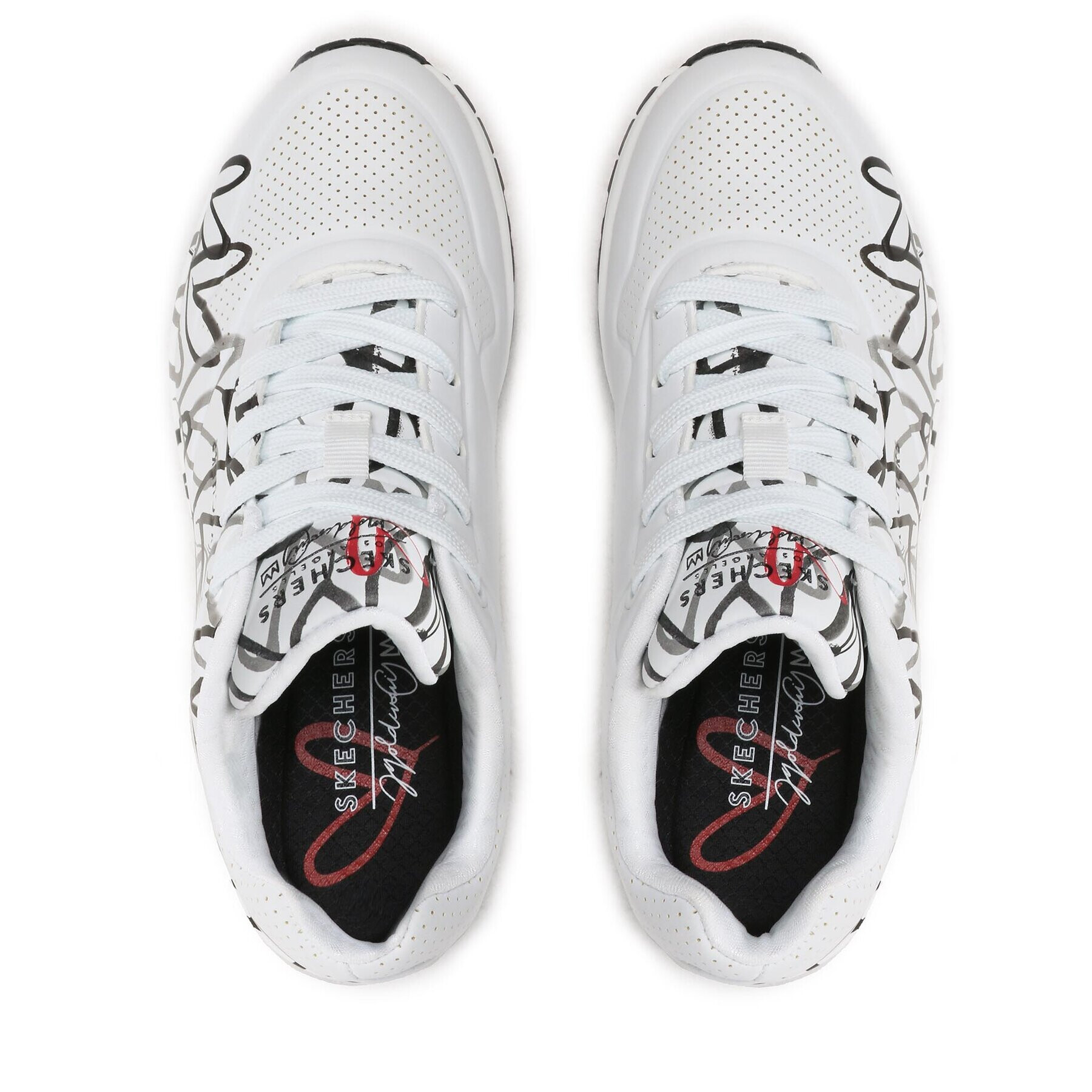 Skechers Sneakers Spread The Love 155507/WBGY Alb - Pled.ro