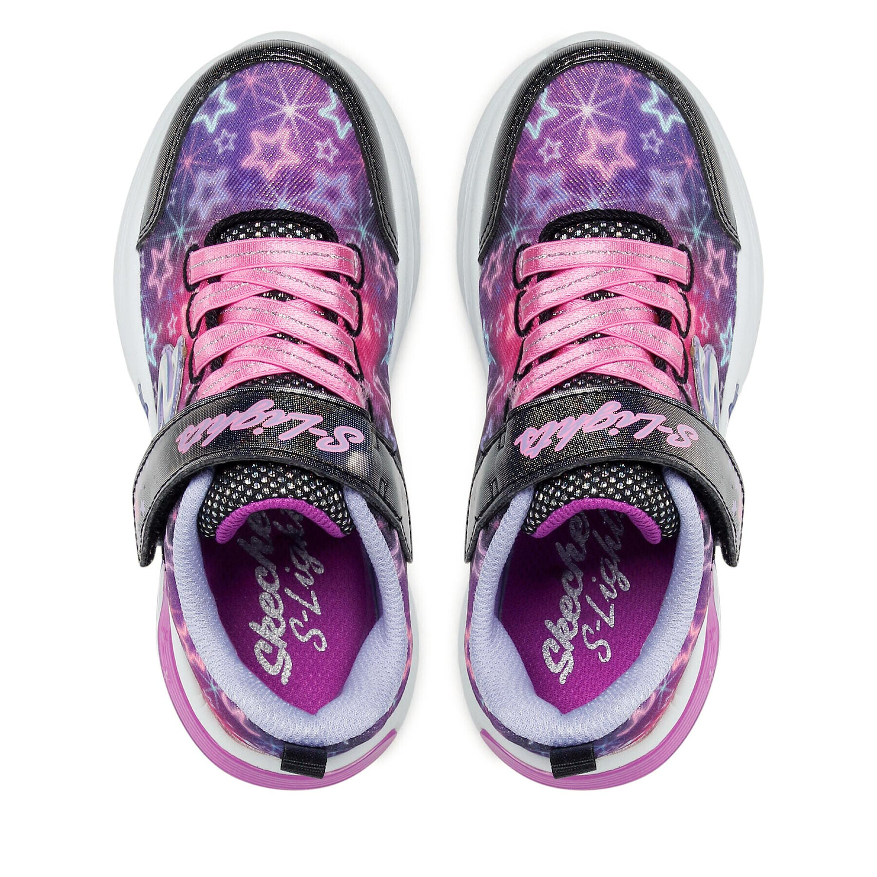 Skechers Sneakers Star Sparks 302324L/BKMT Violet - Pled.ro