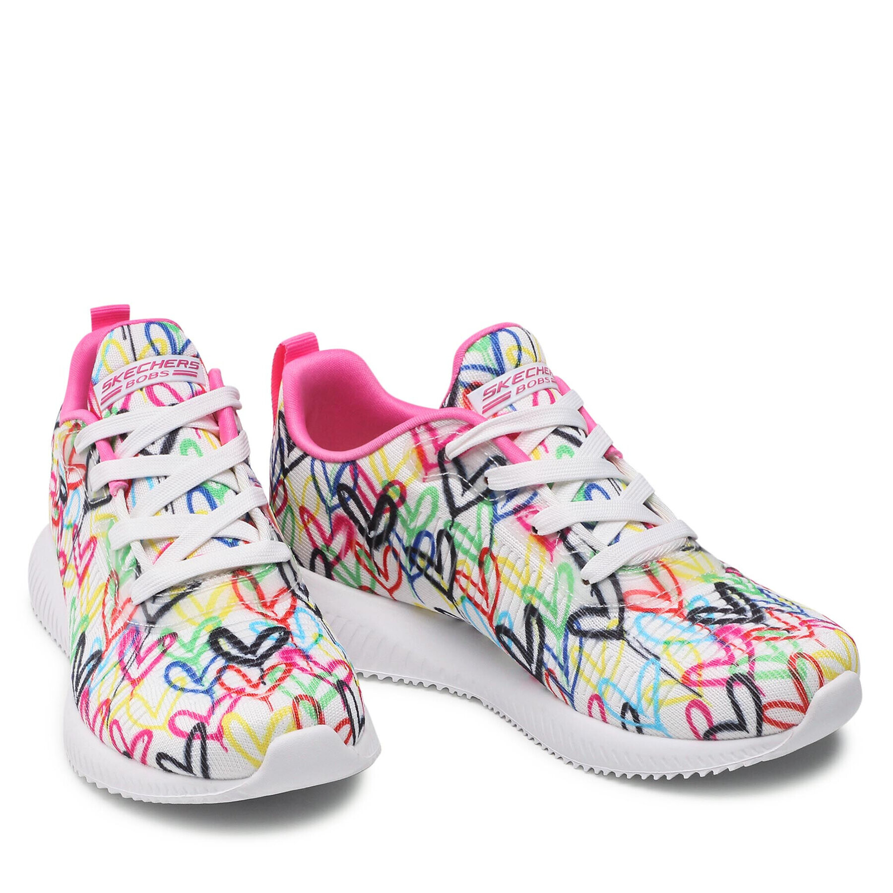 Skechers Sneakers Starry Love 117092/WMLT Alb - Pled.ro