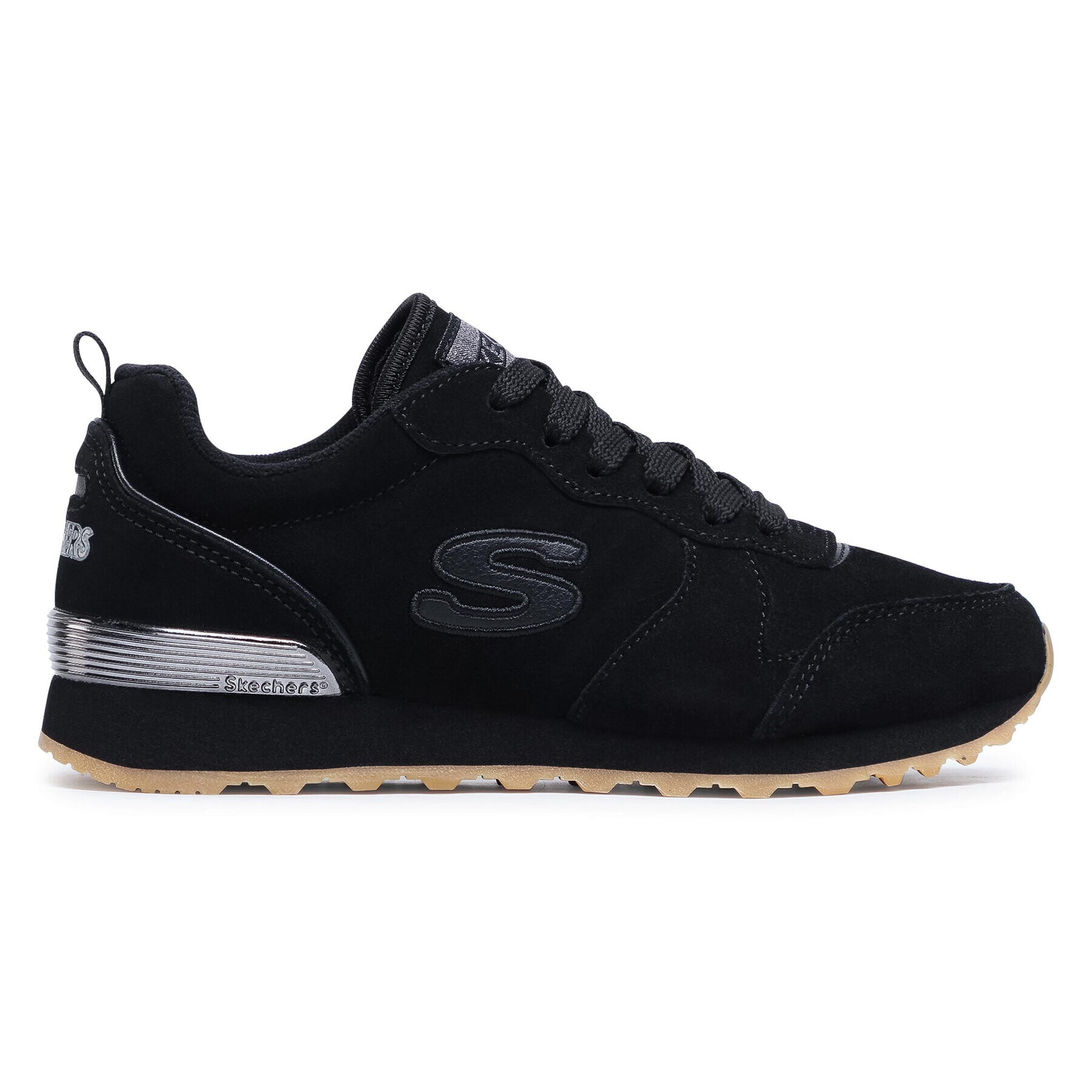 Skechers Sneakers Suede Eaze 155286/BBK Negru - Pled.ro