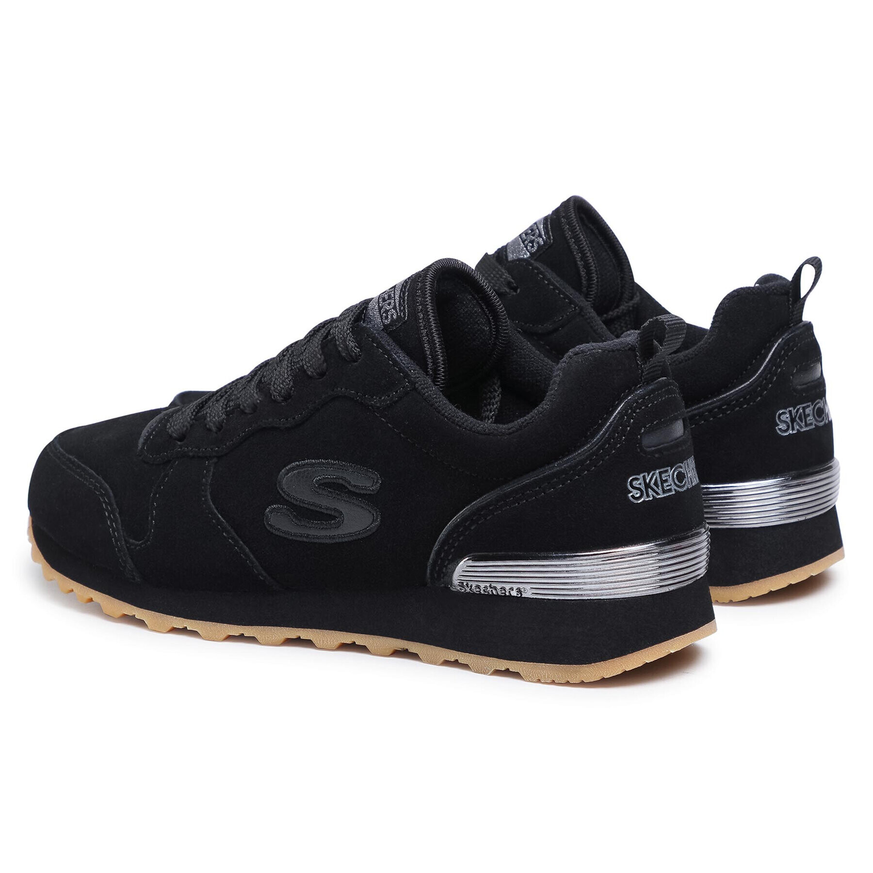 Skechers Sneakers Suede Eaze 155286/BBK Negru - Pled.ro