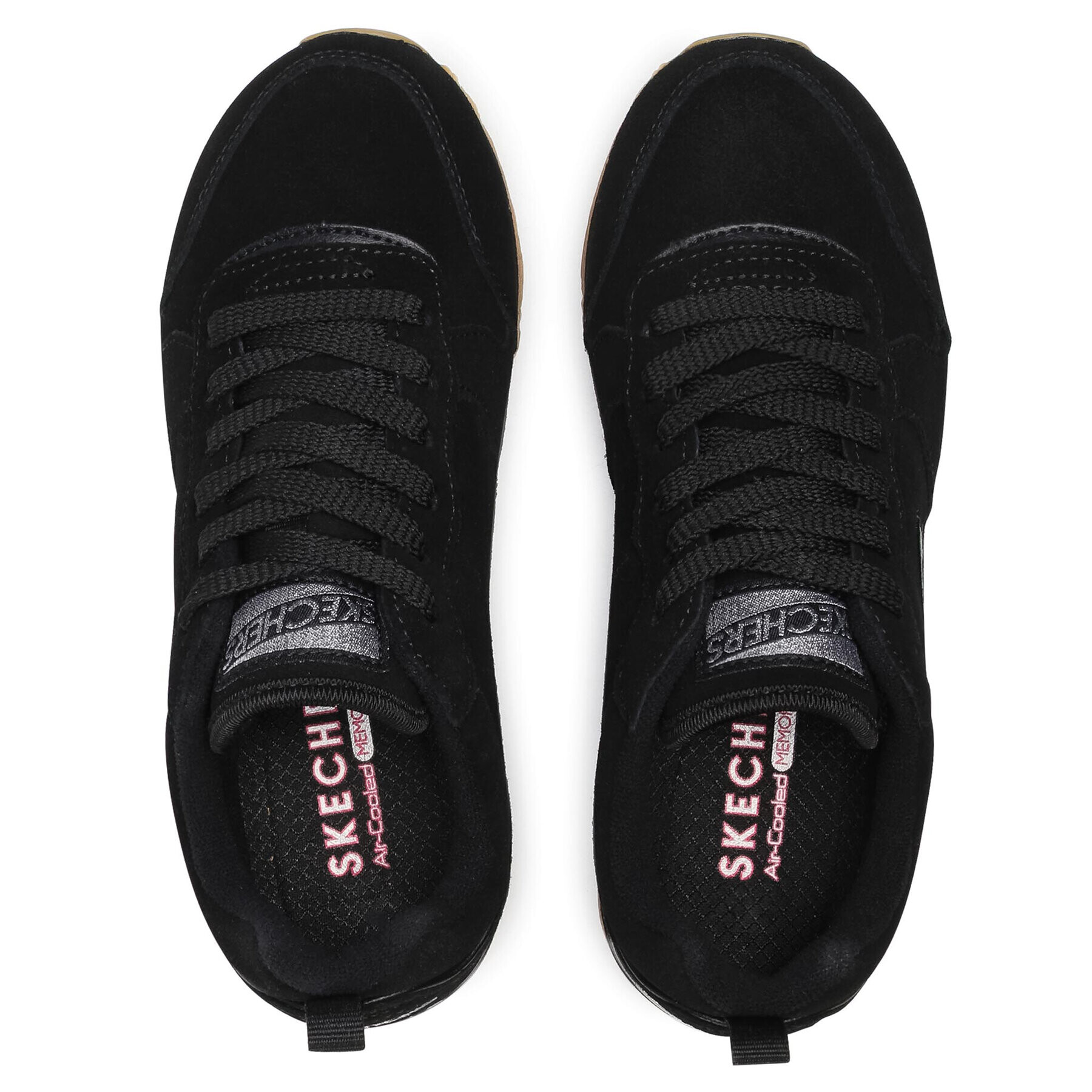 Skechers Sneakers Suede Eaze 155286/BBK Negru - Pled.ro