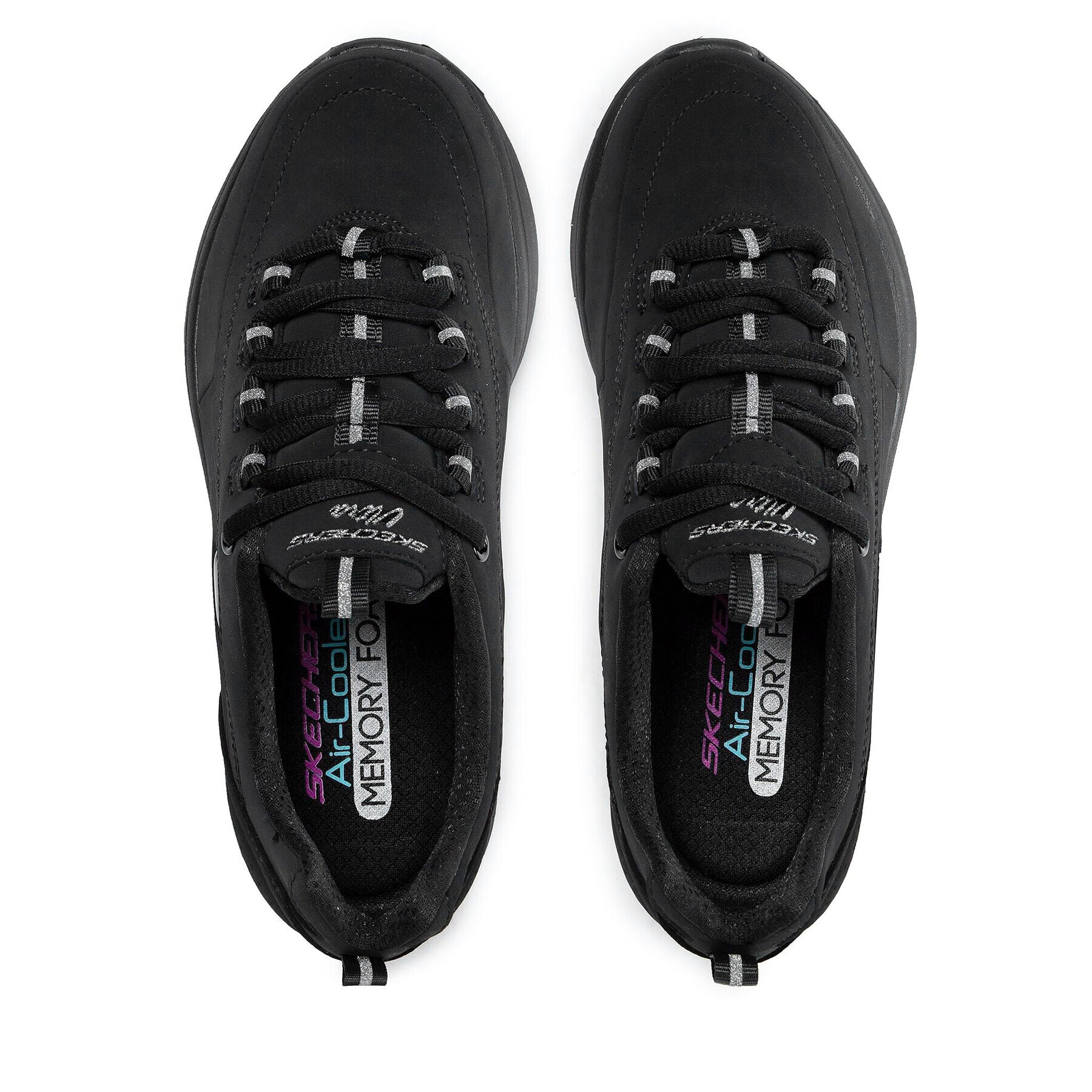 Skechers Sneakers Synergy 2.0 12364/BBK Negru - Pled.ro