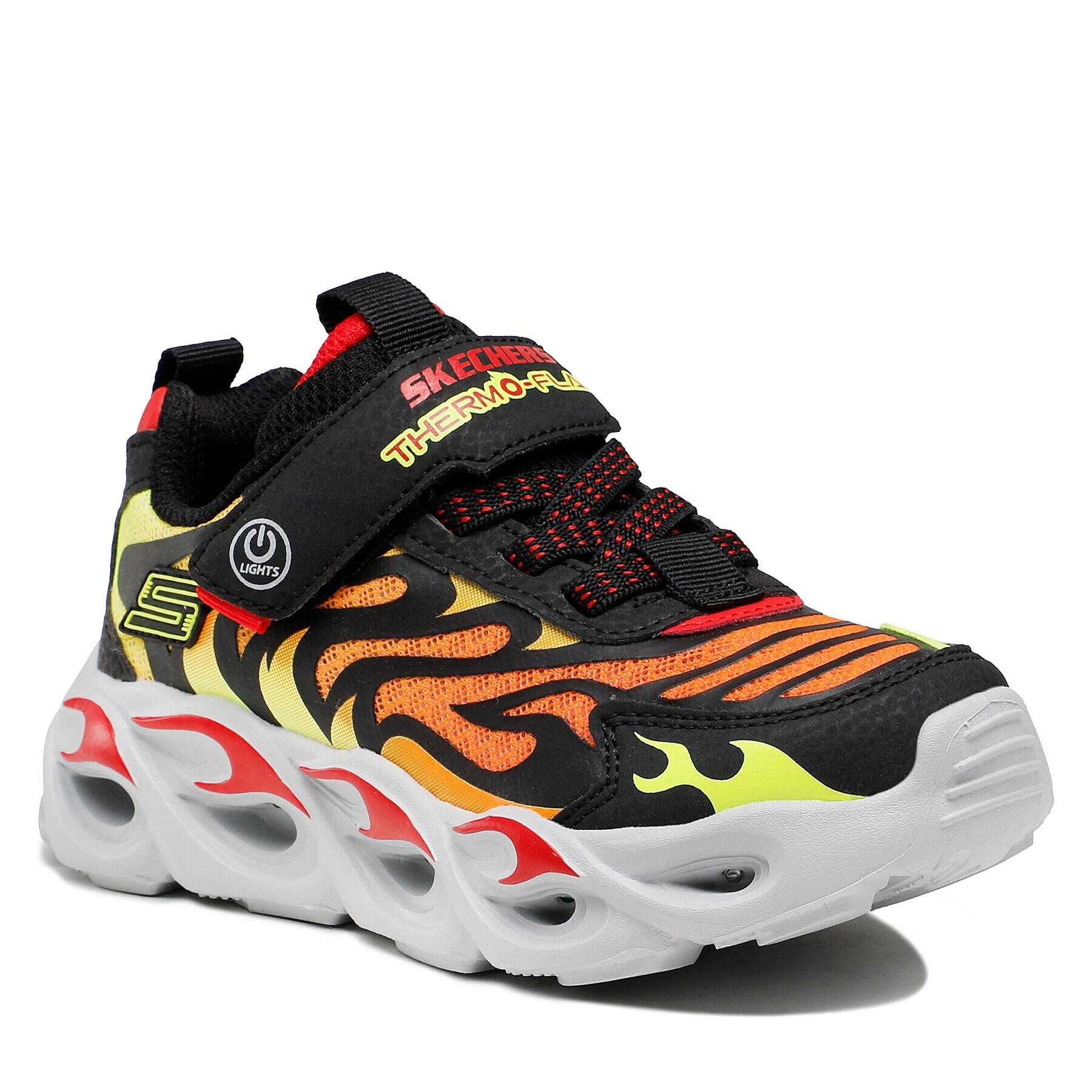 Skechers Sneakers Thermo Flash 400106L/BKRD Portocaliu - Pled.ro