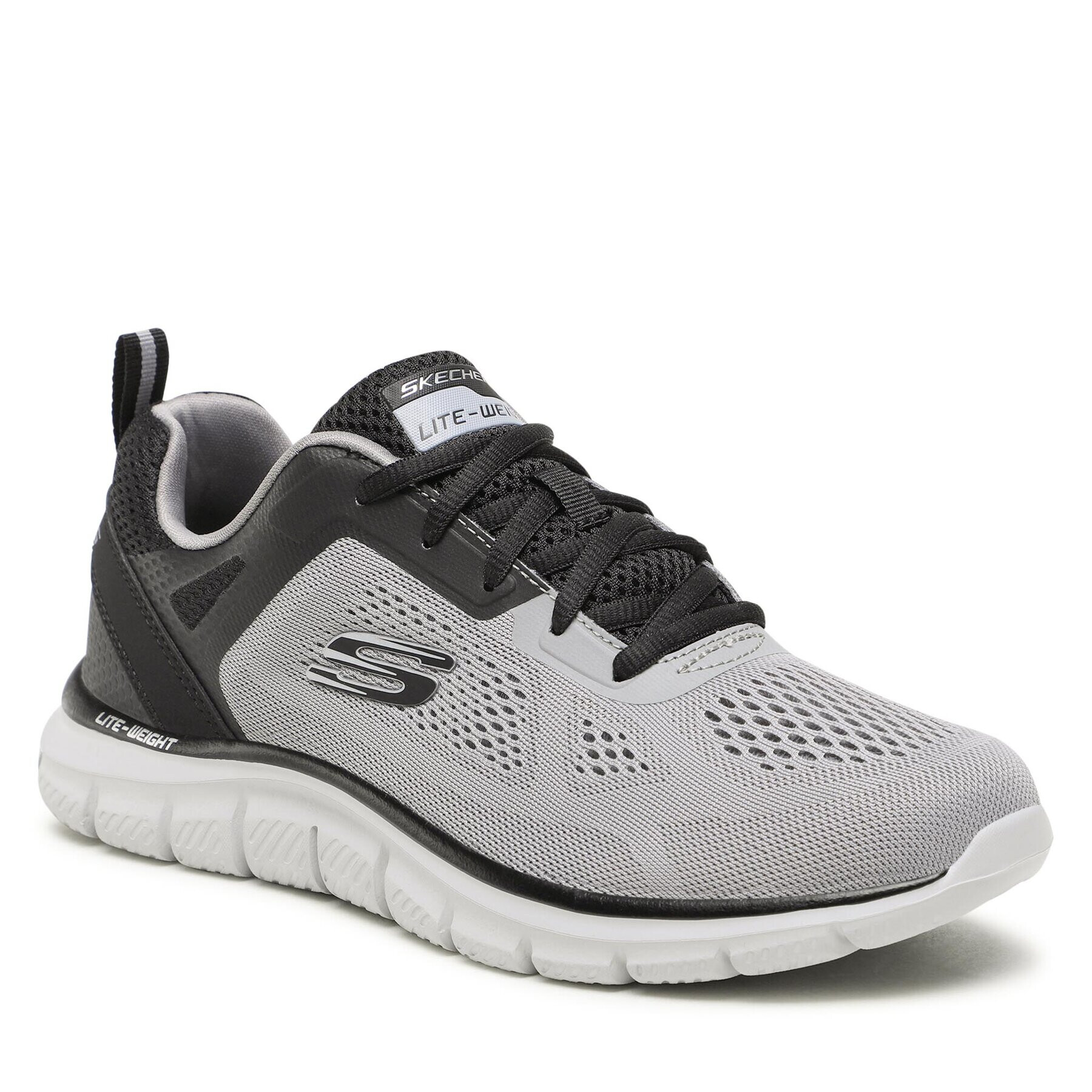 Skechers Sneakers Track Broader 232698/GYBK Gri - Pled.ro