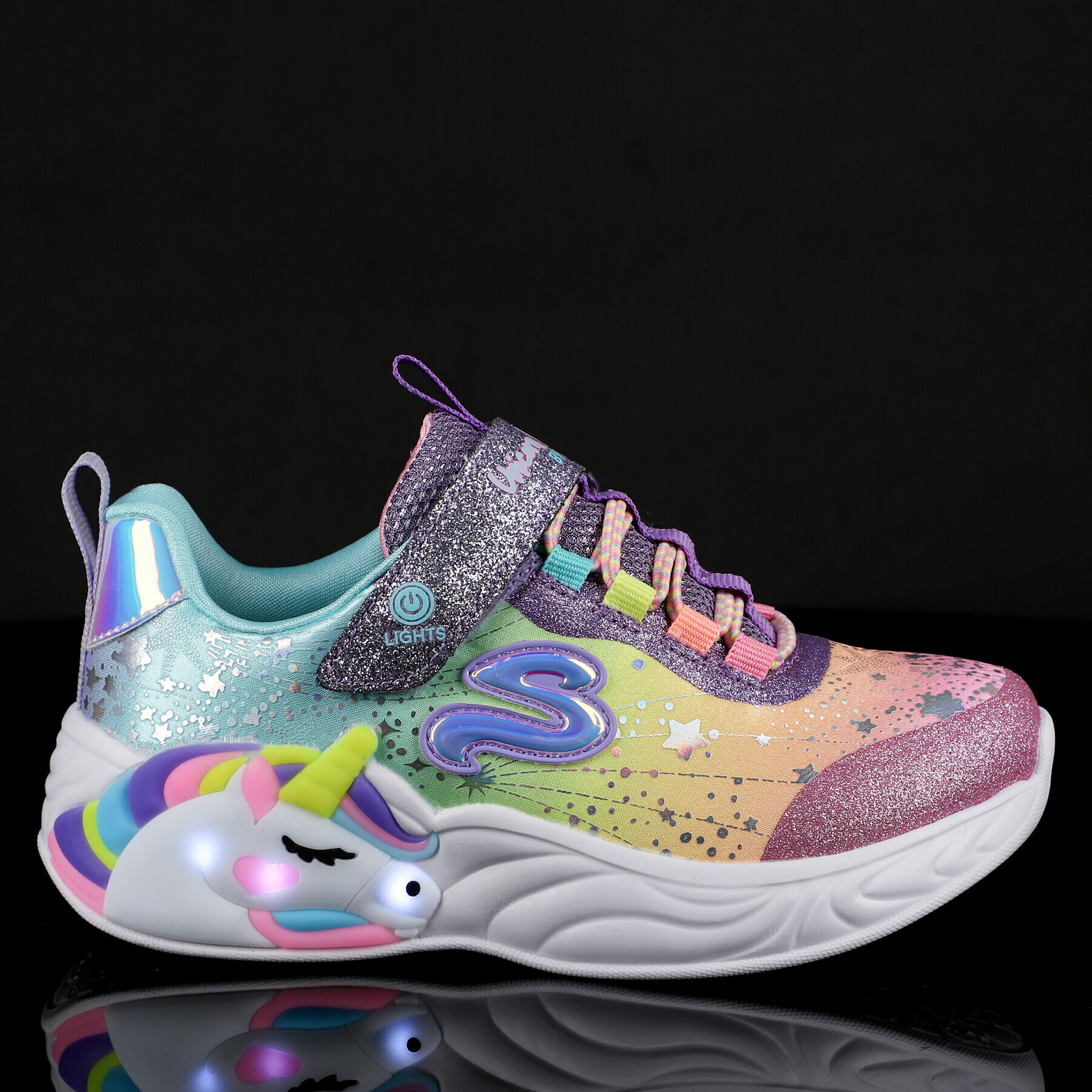 Skechers Sneakers Unicorn Dreams 302311L/PRMT Colorat - Pled.ro