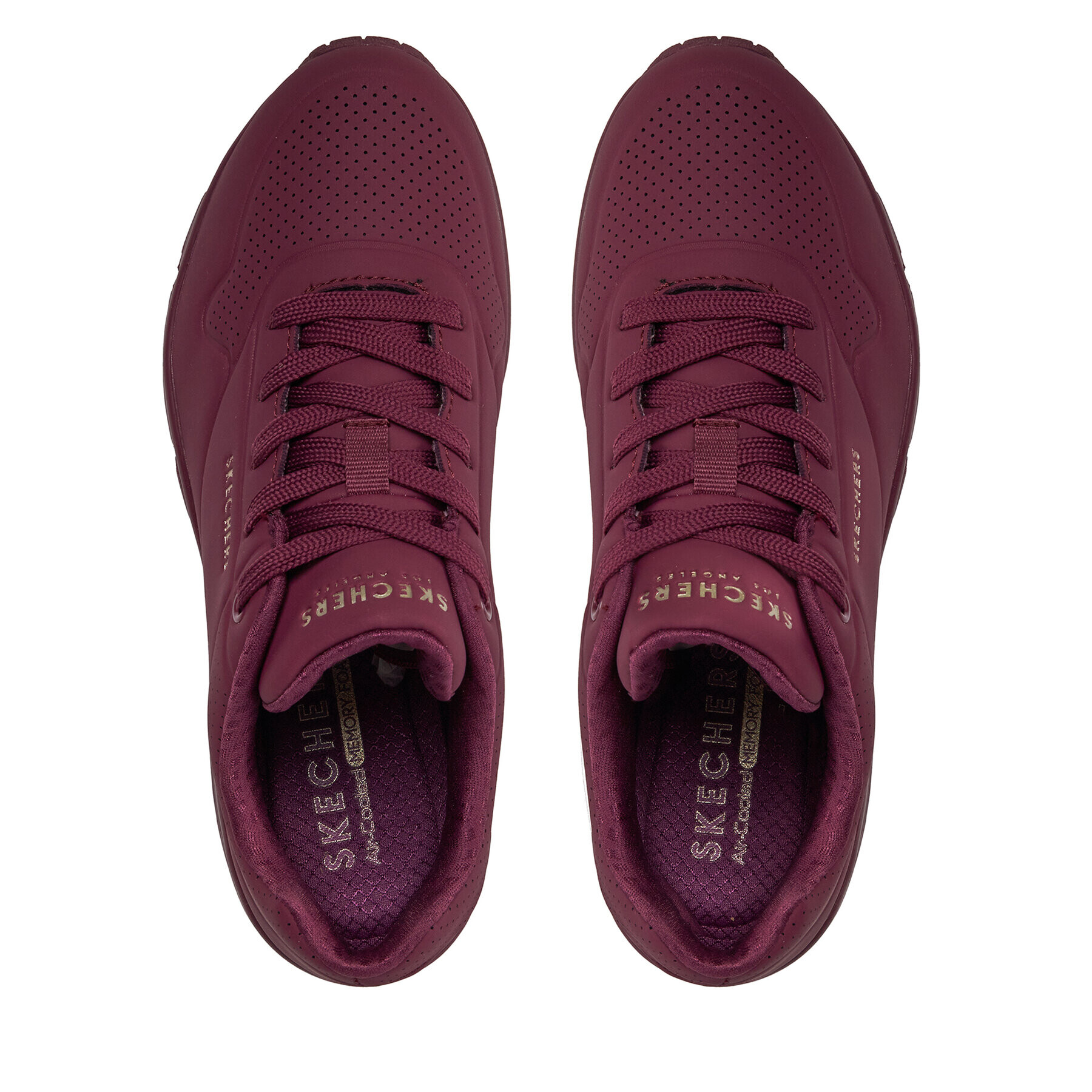 Skechers Sneakers UNO 73690 PLUM Violet - Pled.ro