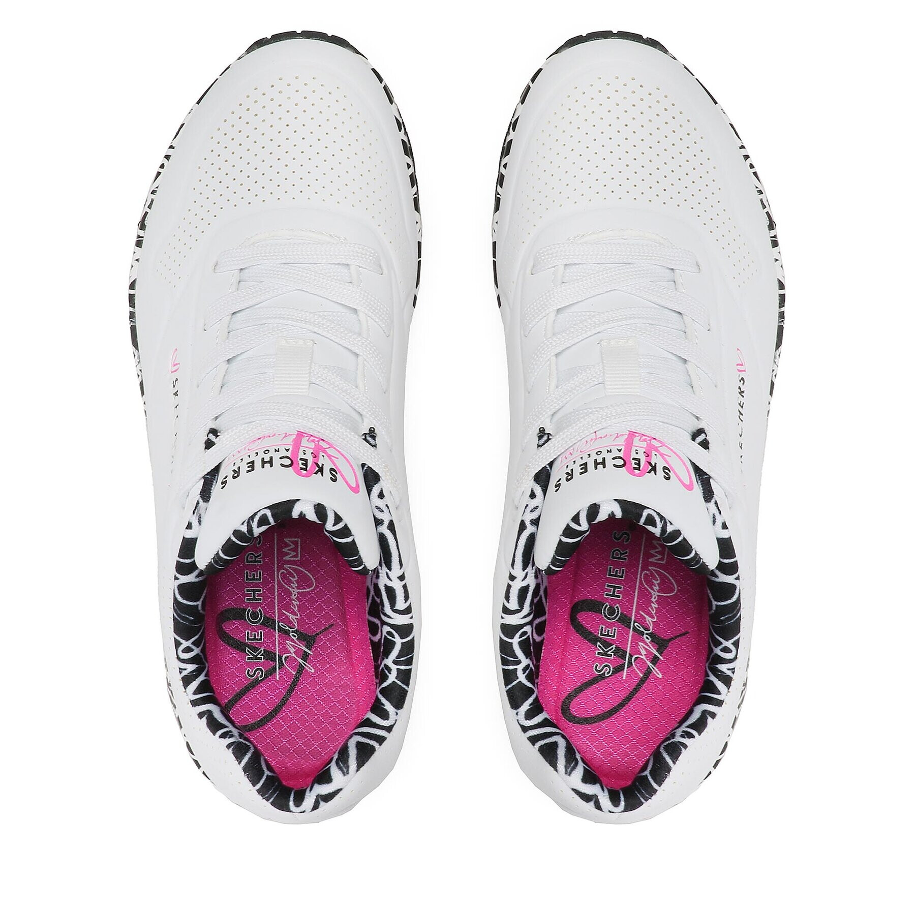 Skechers Sneakers Uno-Loving Love Alb - Pled.ro