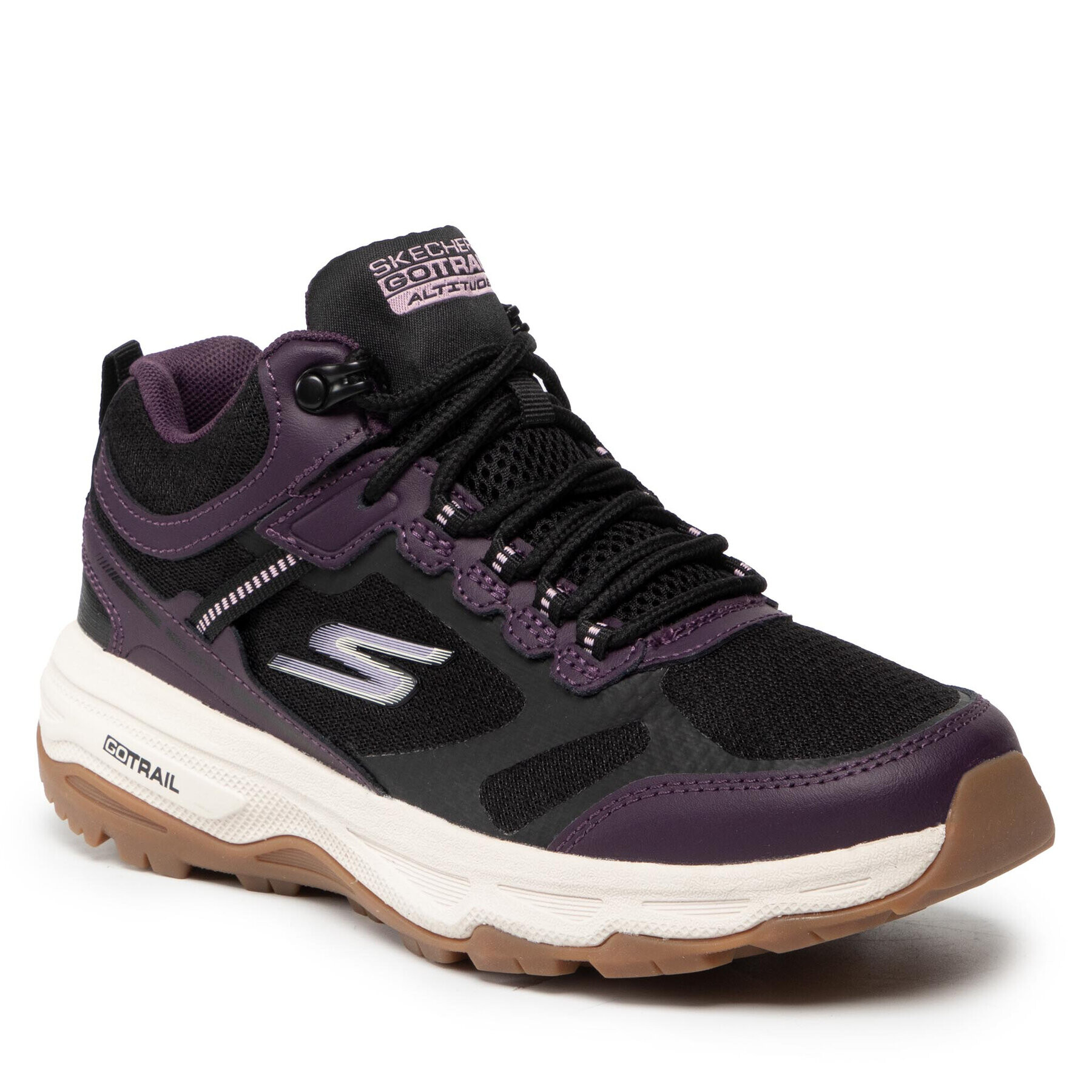 Skechers Trekkings Highly Elevated 128206/BKPR Negru - Pled.ro