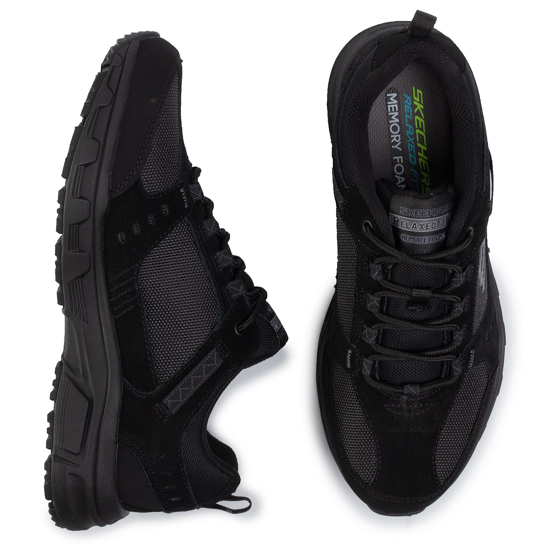 Skechers Trekkings Oak Canyon 51893/BBK Negru - Pled.ro