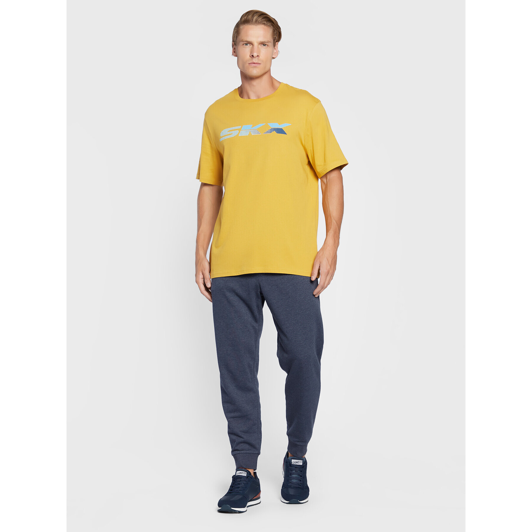 Skechers Tricou Phantom MTS340 Galben Regular Fit - Pled.ro