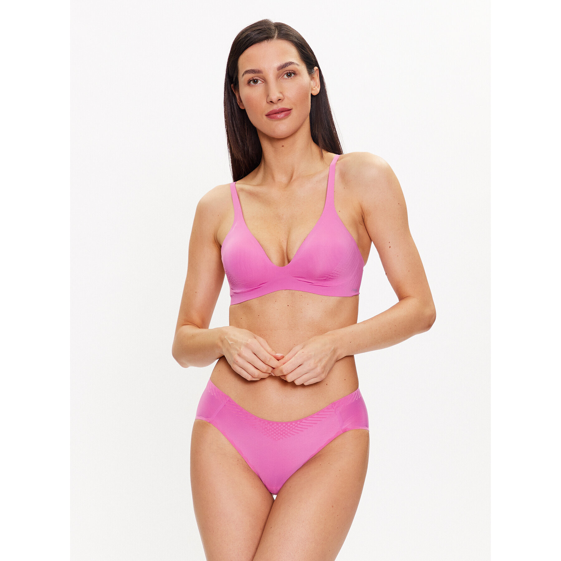 Sloggi Sutien fără armătură 10207489 Roz - Pled.ro