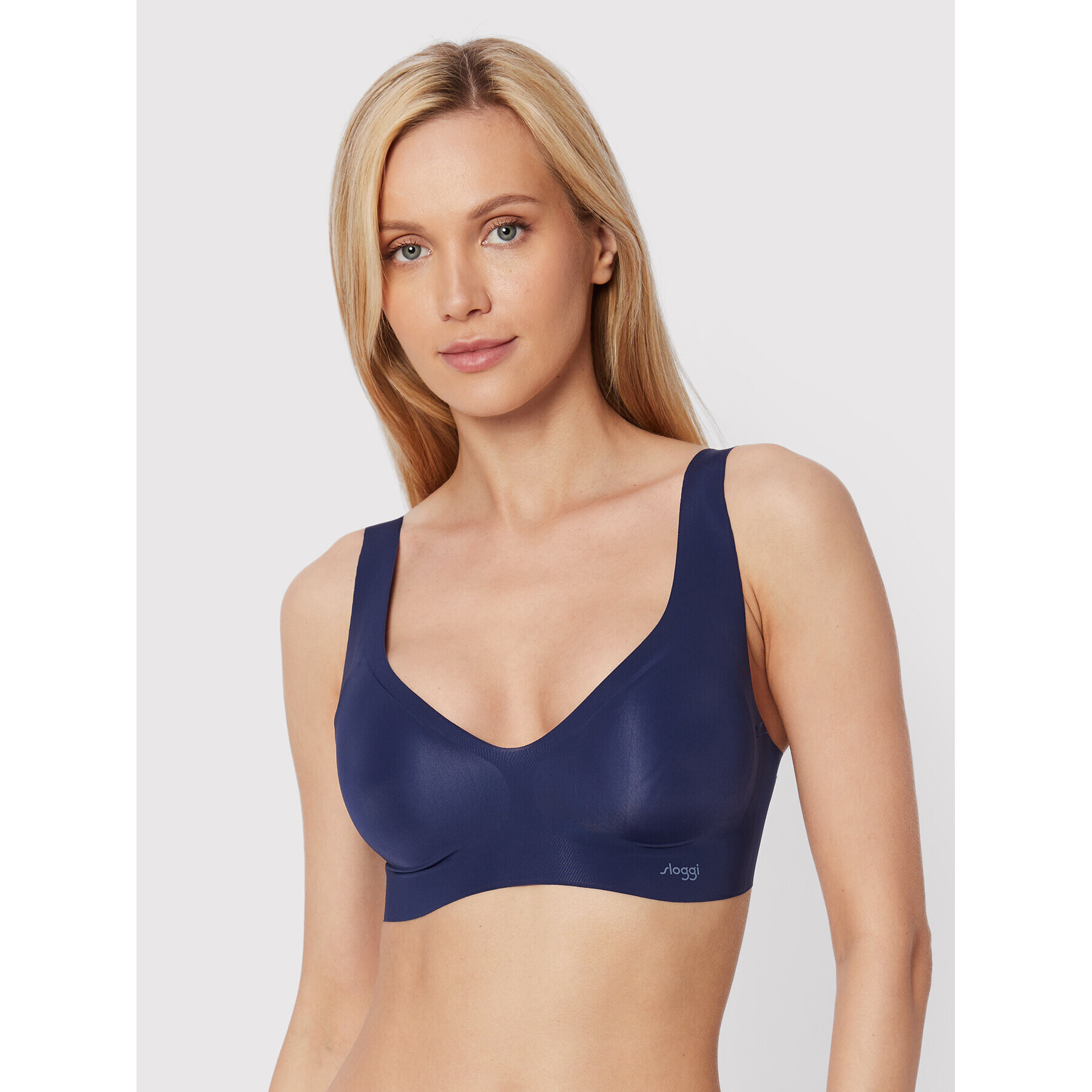 Sloggi Sutien fără cusături 10186738 Bleumarin - Pled.ro