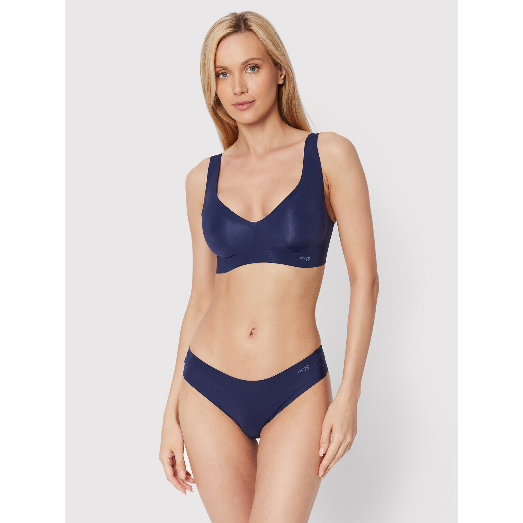 Sloggi Sutien fără cusături 10186738 Bleumarin - Pled.ro