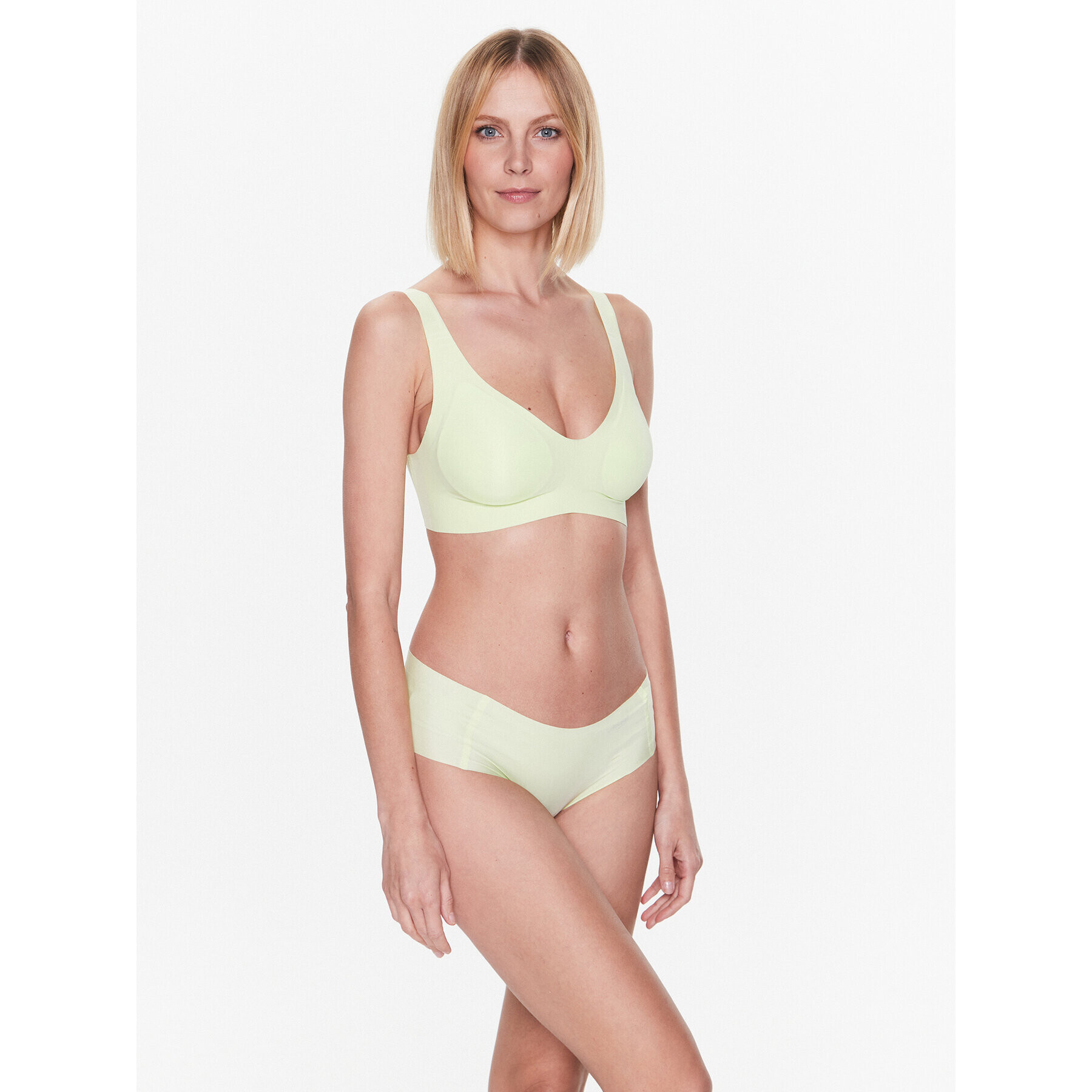 Sloggi Sutien fără cusături 10186738 Galben - Pled.ro